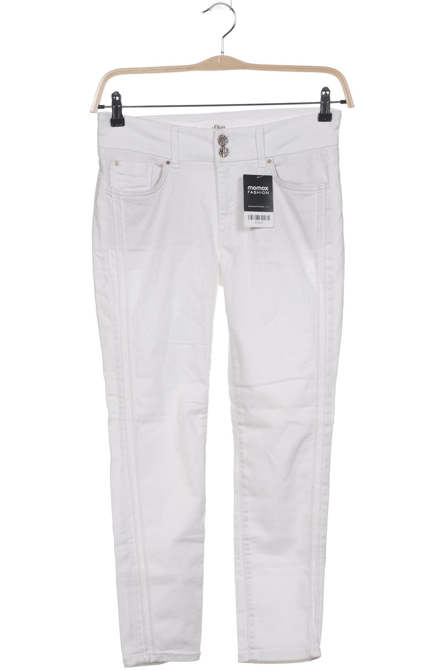 

s.Oliver Damen Jeans, weiß, Gr. 38