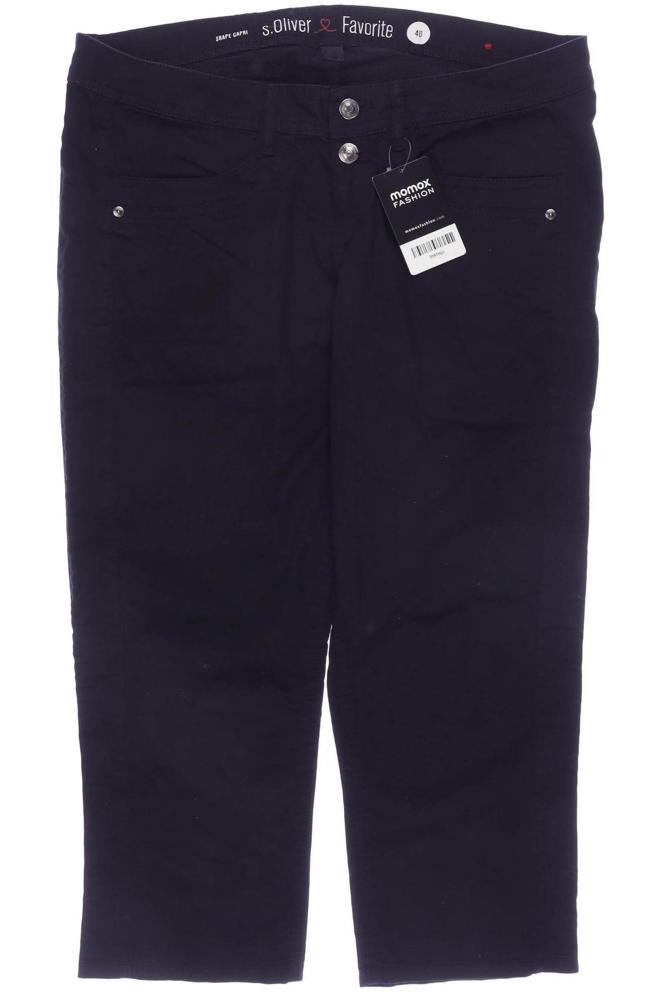 

s.Oliver Damen Stoffhose, schwarz, Gr. 40