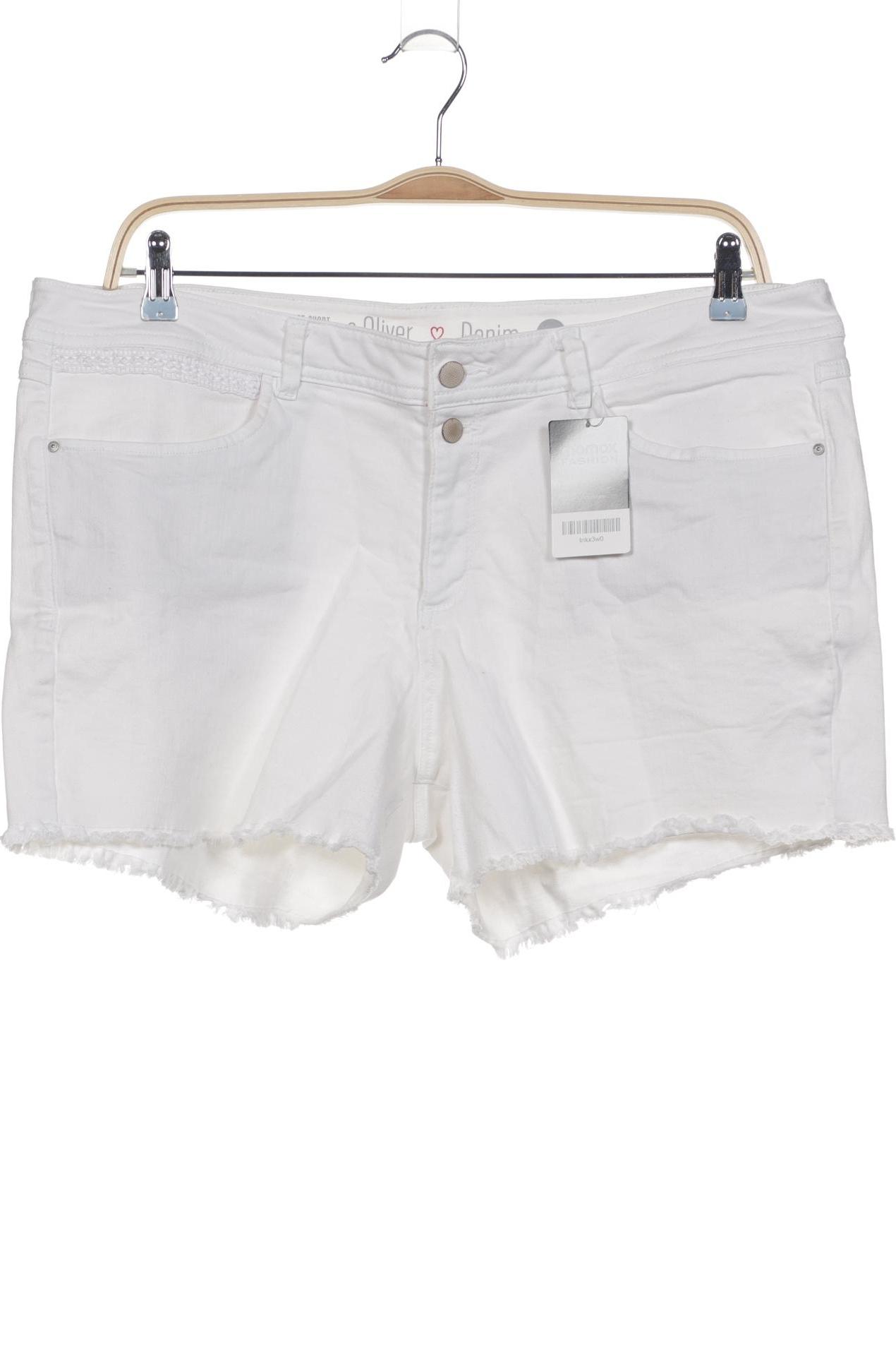

s.Oliver Damen Shorts, weiß, Gr. 46