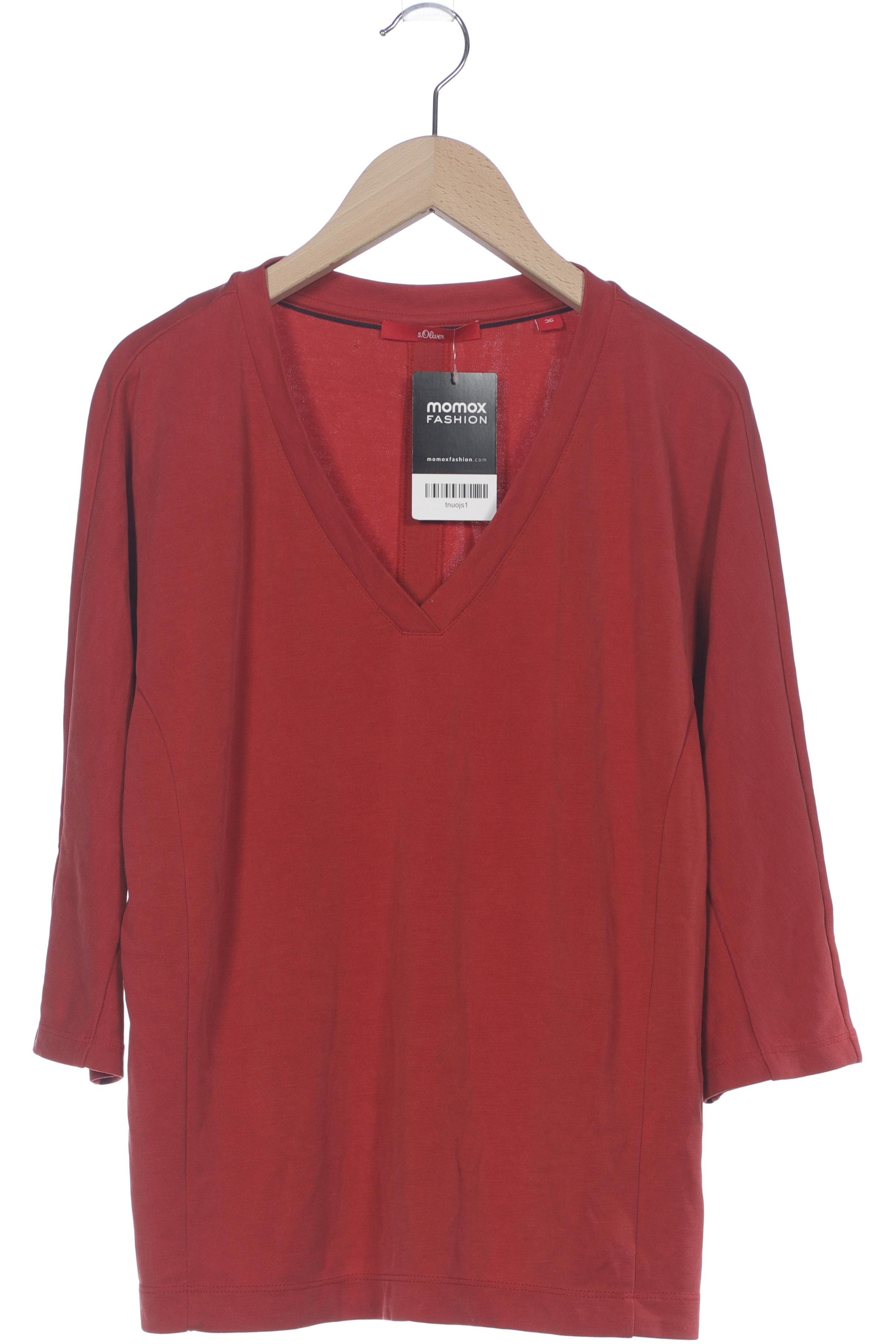 

s.Oliver Damen T-Shirt, rot, Gr. 36