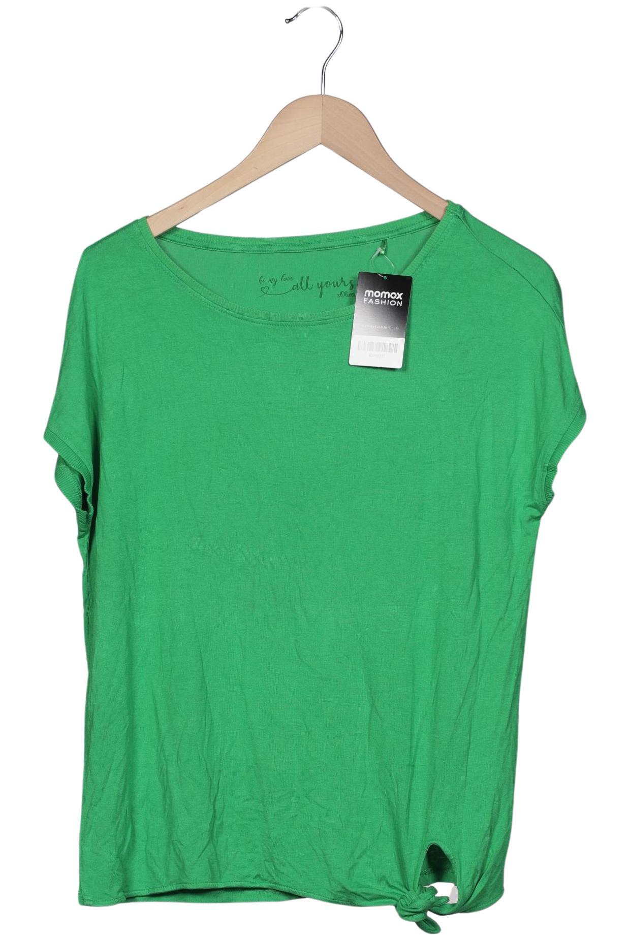 

s.Oliver Damen T-Shirt, grün, Gr. 40