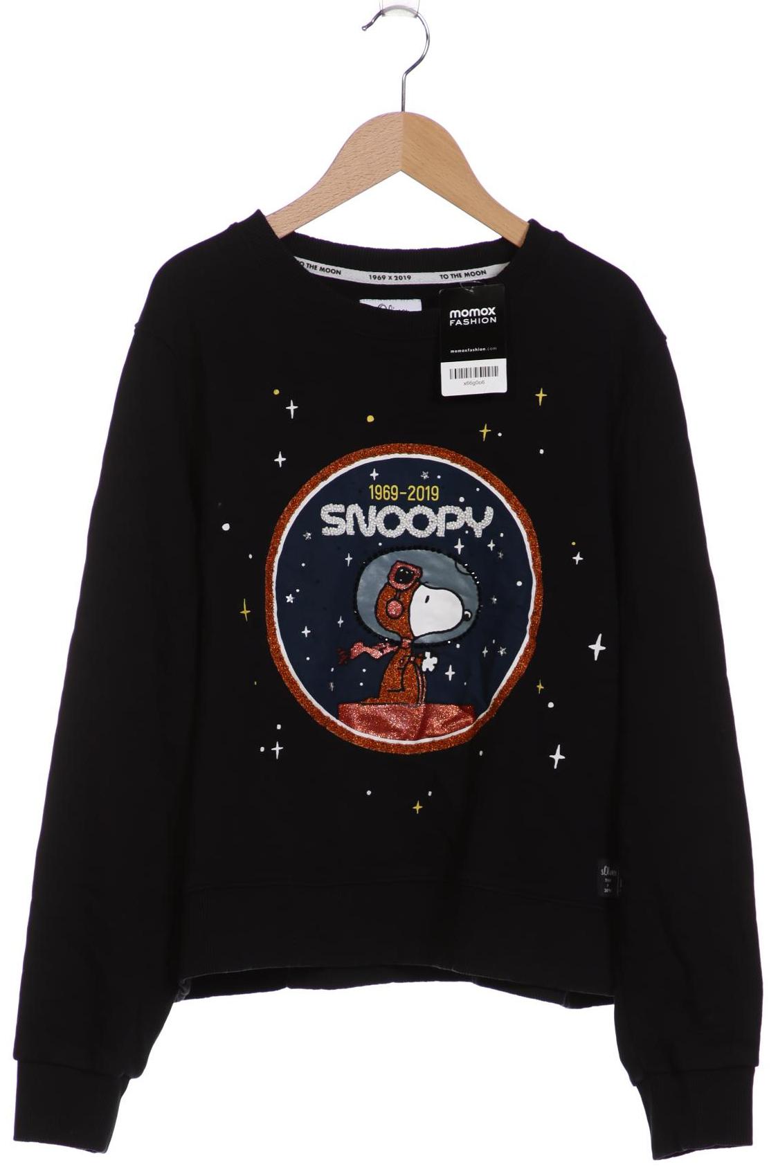 

s.Oliver Damen Sweatshirt, schwarz, Gr. 42