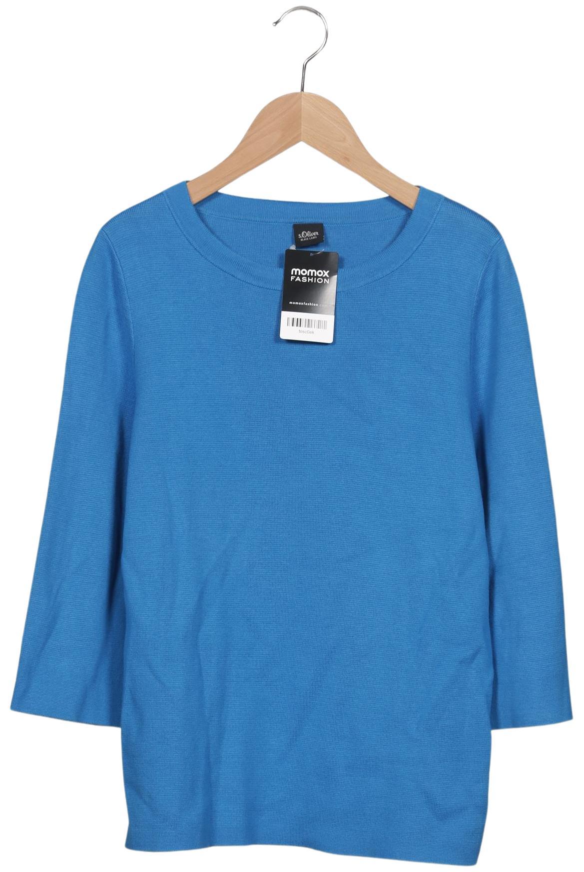 

s.Oliver Damen Pullover, blau, Gr. 36