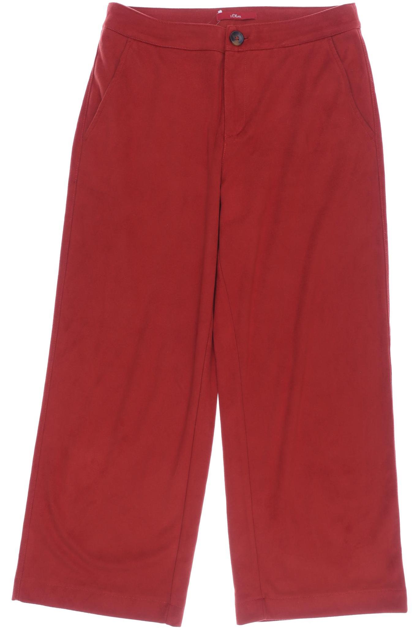 

s.Oliver Damen Stoffhose, rot, Gr. 28