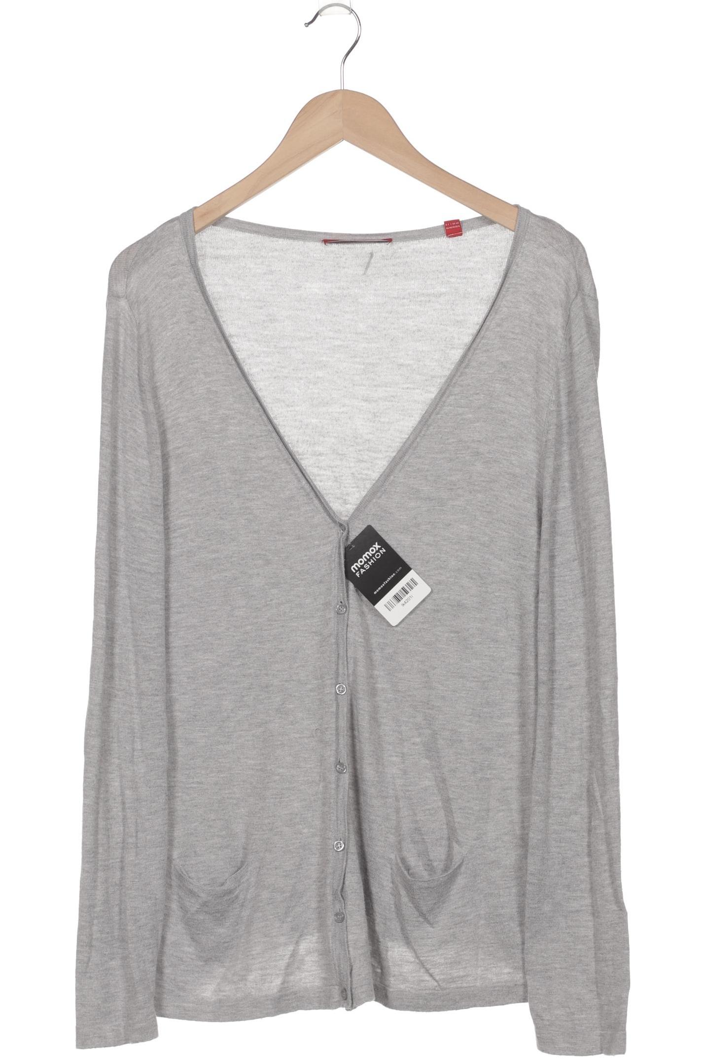 

s.Oliver Damen Strickjacke, grau, Gr. 46