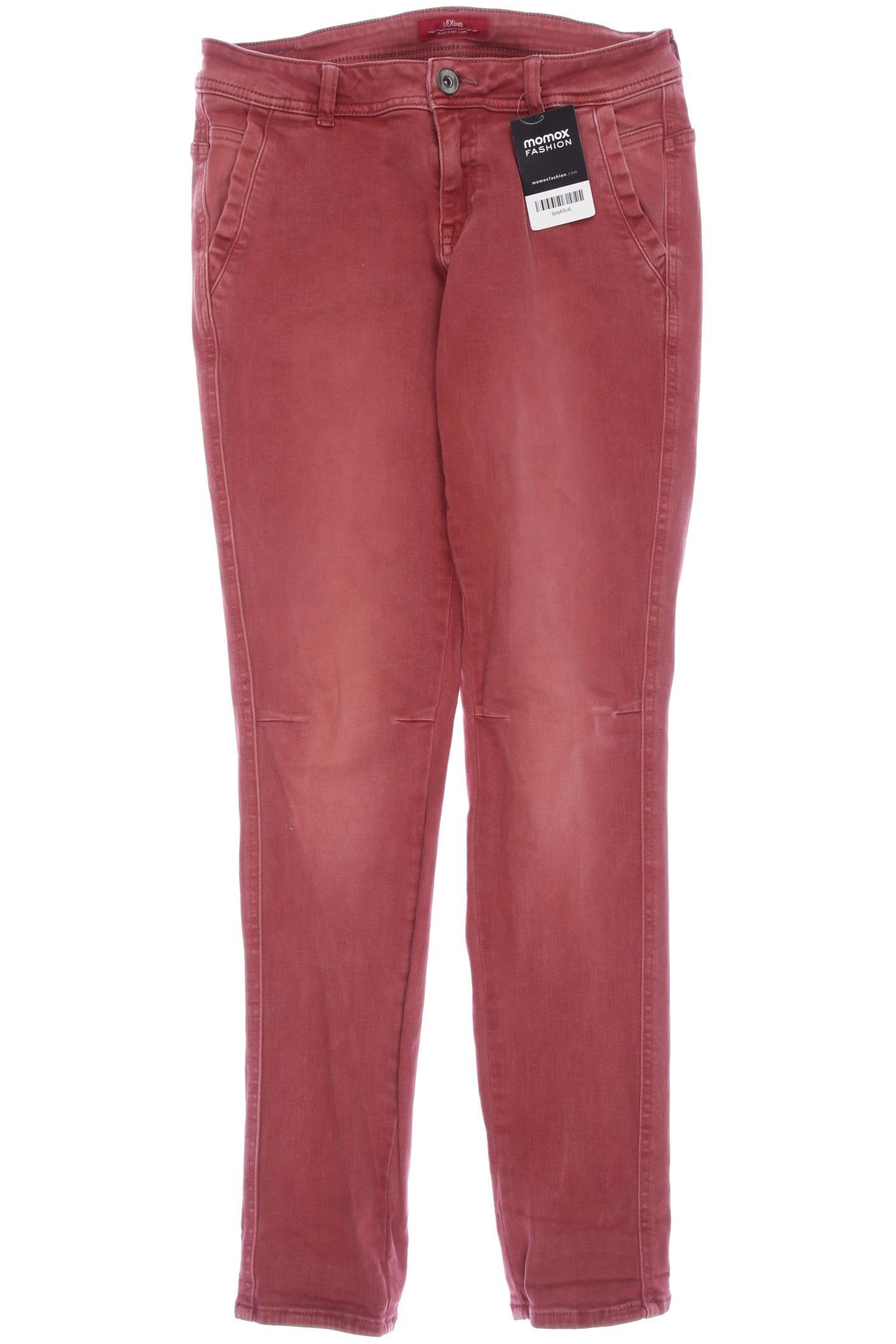 

s.Oliver Damen Jeans, rot, Gr. 30