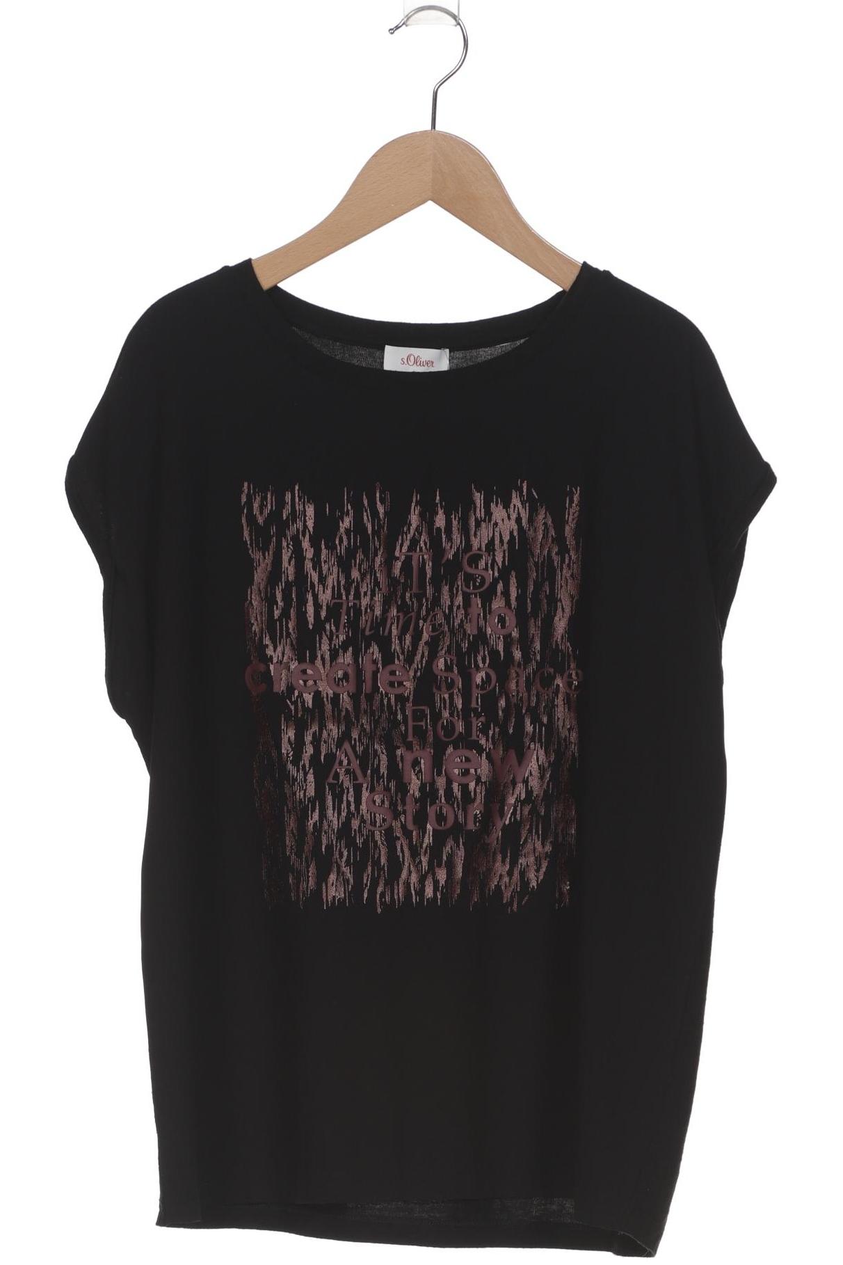 

s.Oliver Damen Bluse, schwarz, Gr. 38