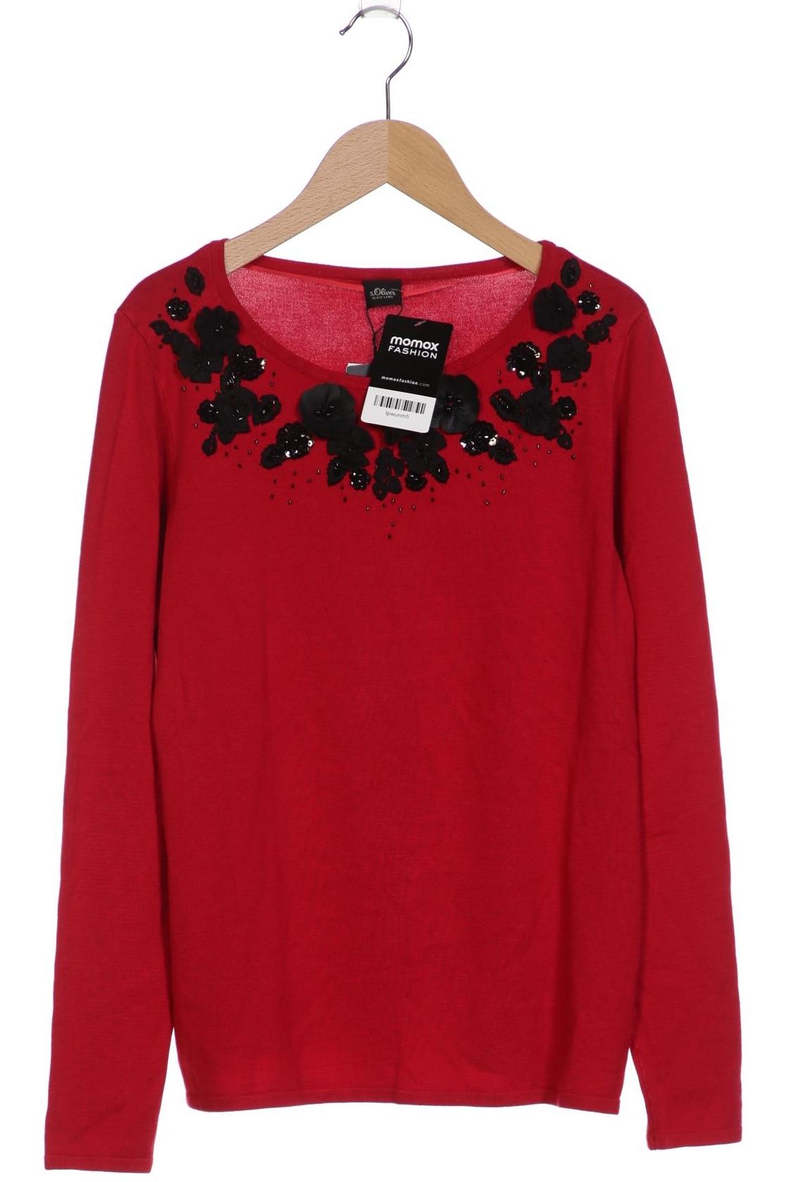 

s.Oliver Damen Pullover, rot, Gr. 36