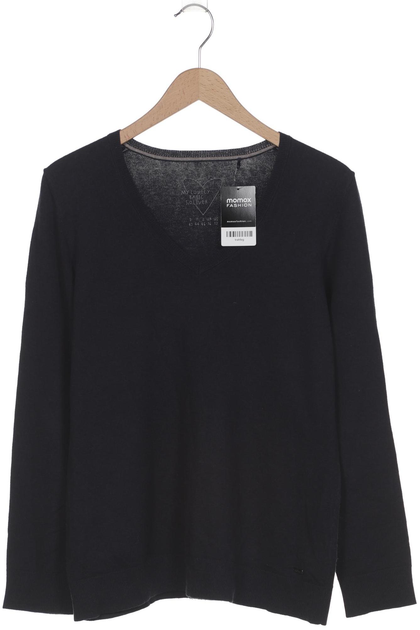 

s.Oliver Damen Pullover, marineblau, Gr. 42