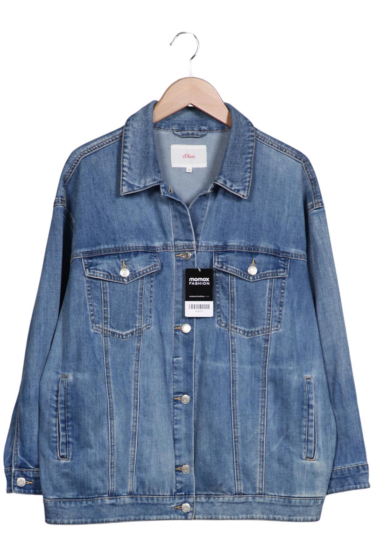 

s.Oliver Damen Jacke, blau, Gr. 38
