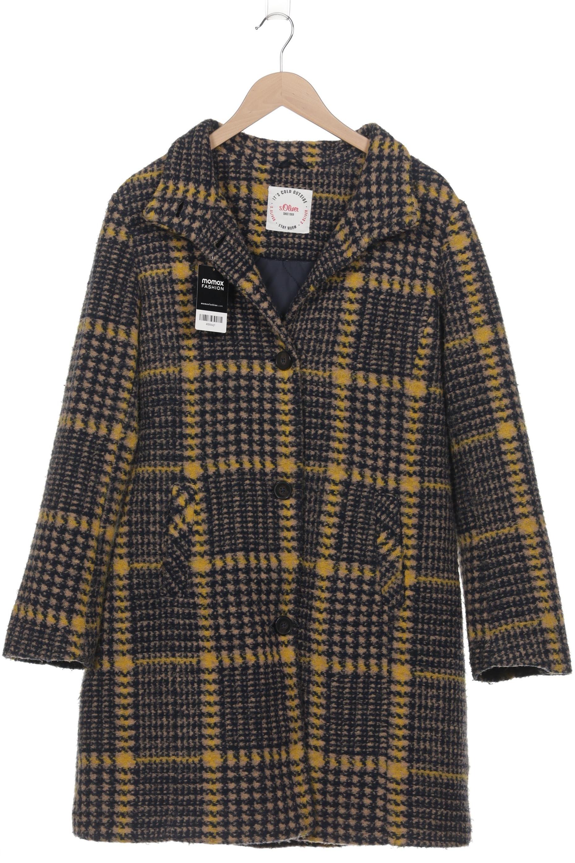 

s.Oliver Damen Mantel, marineblau, Gr. 42