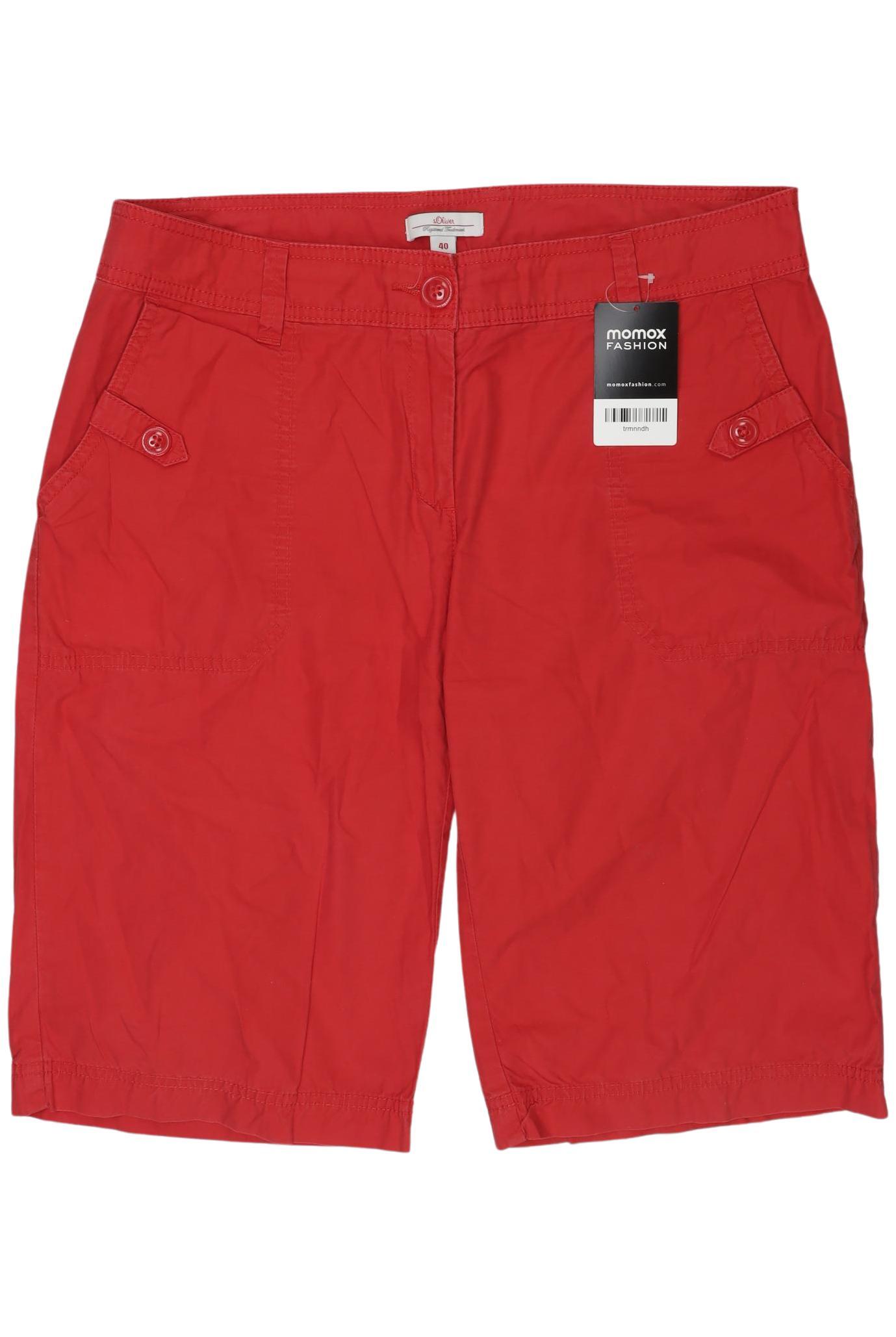 

s.Oliver Damen Shorts, rot, Gr. 40