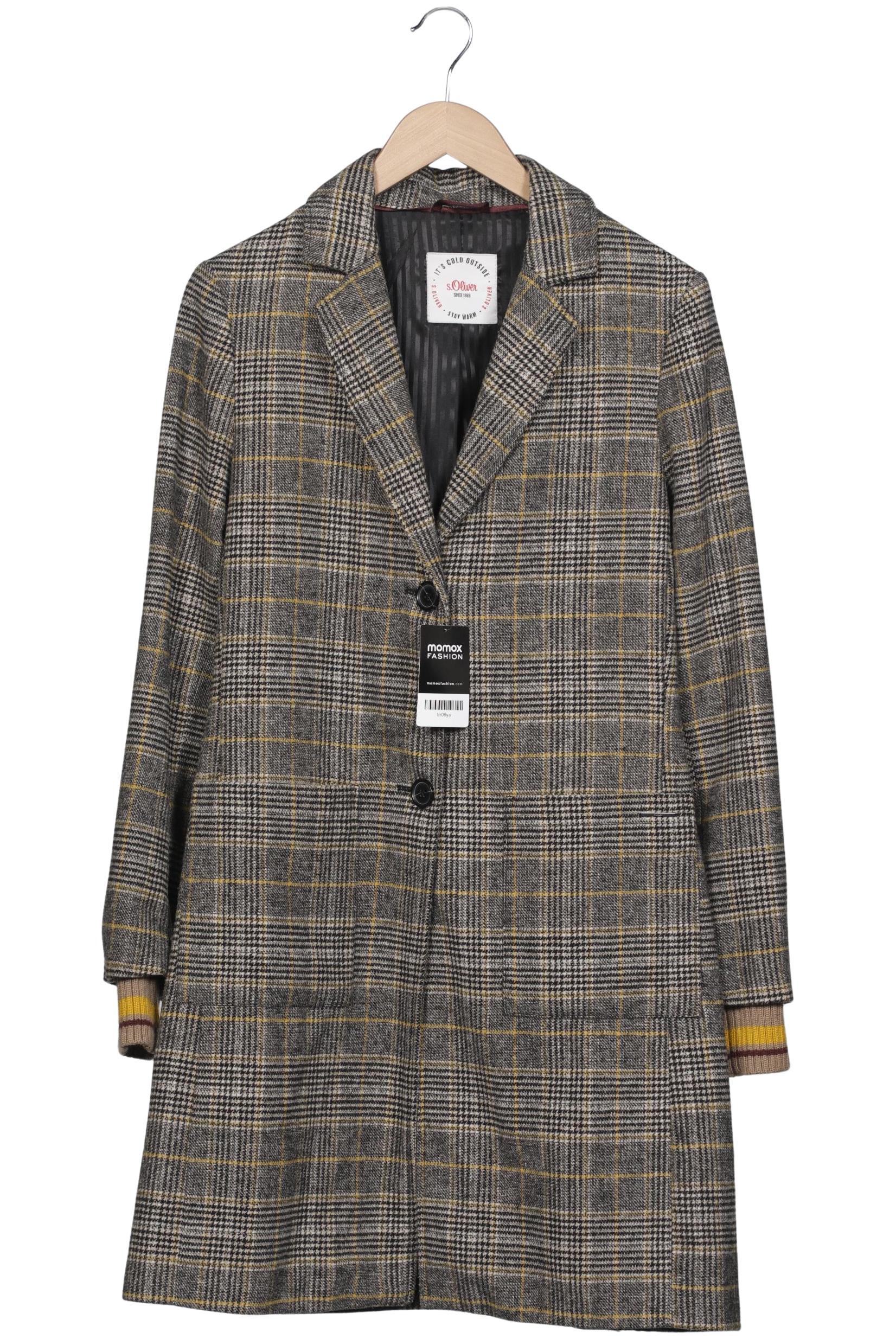 

s.Oliver Damen Mantel, mehrfarbig, Gr. 38