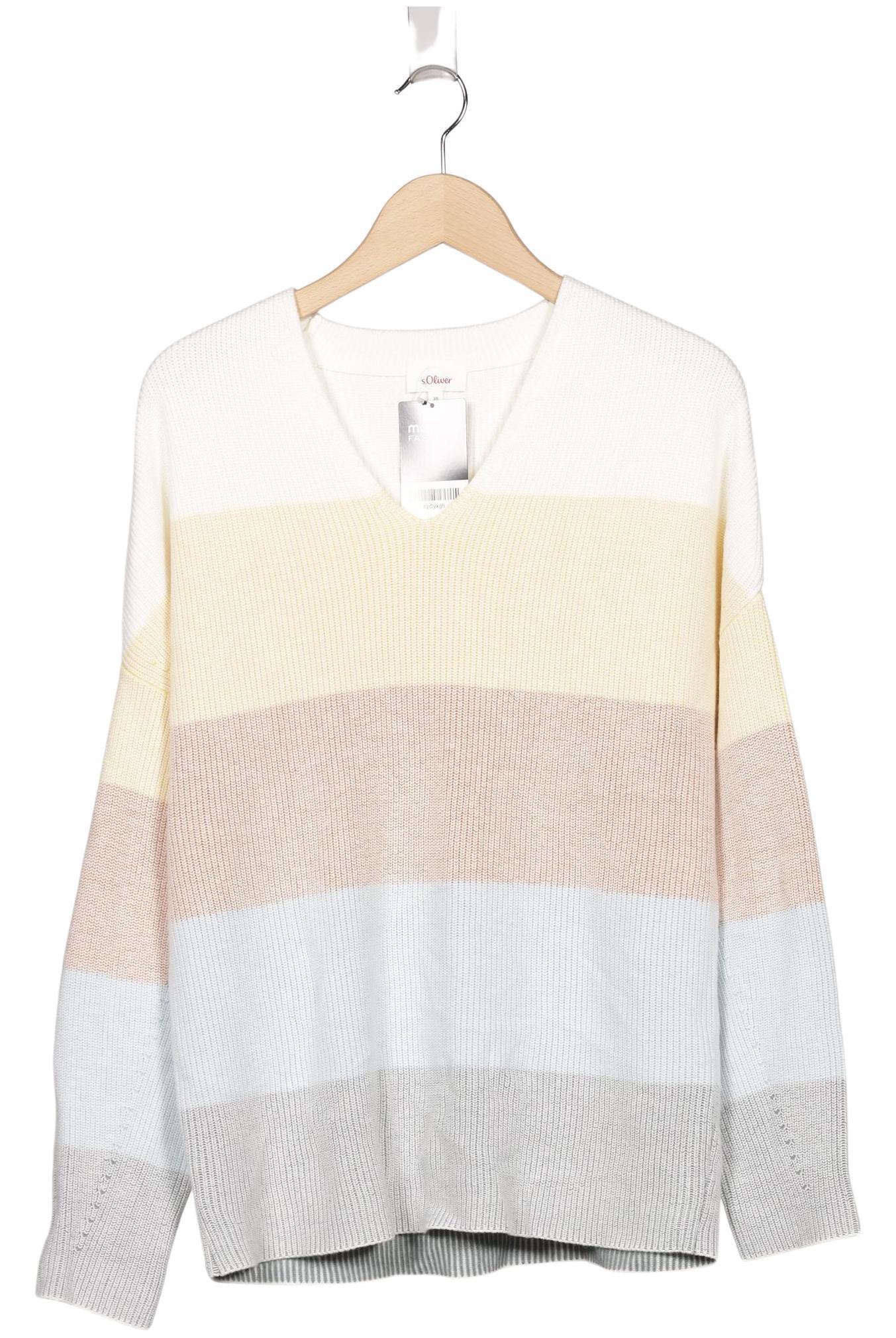 

s.Oliver Damen Pullover, mehrfarbig, Gr. 38