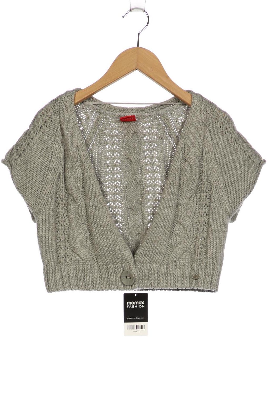 

s.Oliver Damen Strickjacke, grau, Gr. 36