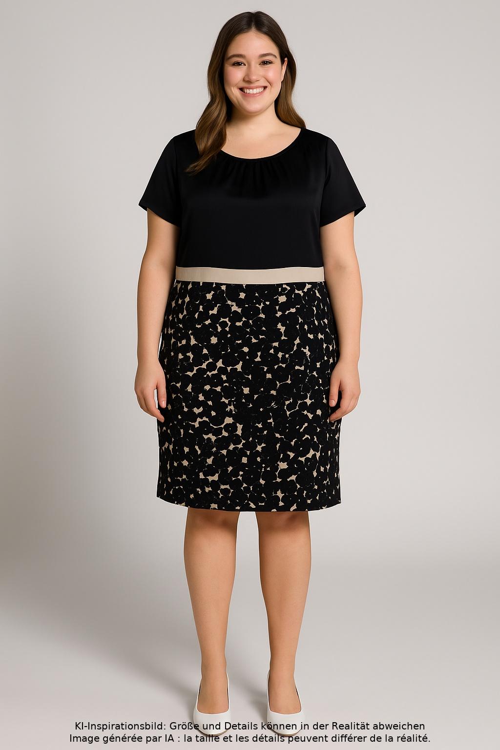 

s.Oliver Damen Kleid, mehrfarbig, Gr. 46