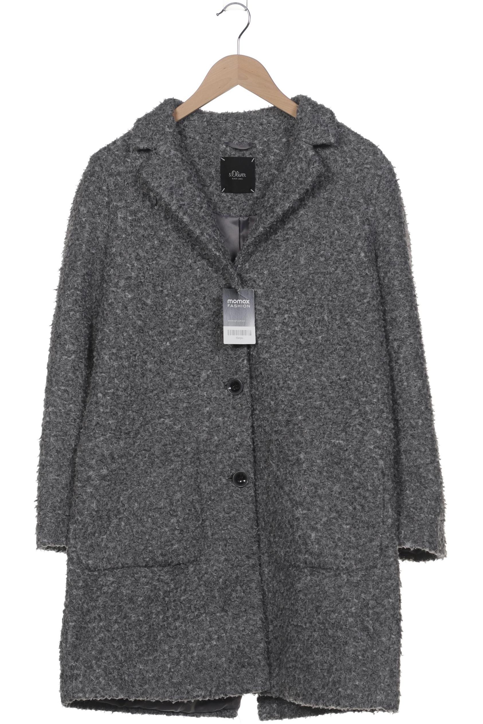 

s.Oliver Damen Mantel, grau, Gr. 40
