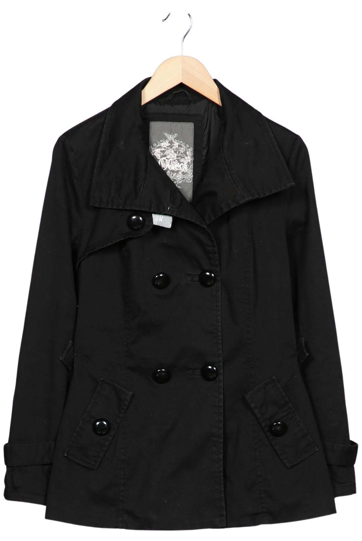 

s.Oliver Damen Jacke, schwarz, Gr. 40