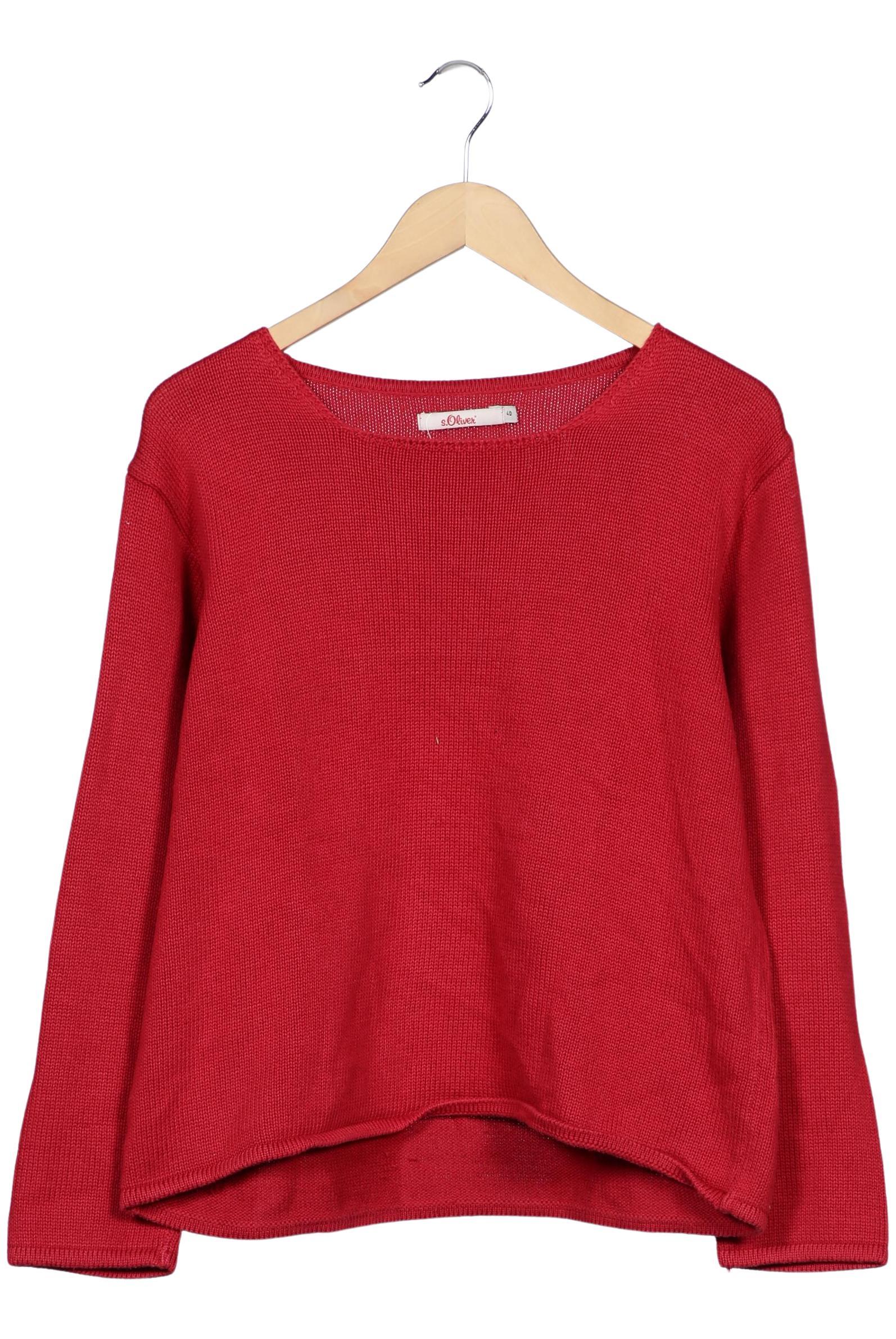 

s.Oliver Damen Pullover, rot, Gr. 40