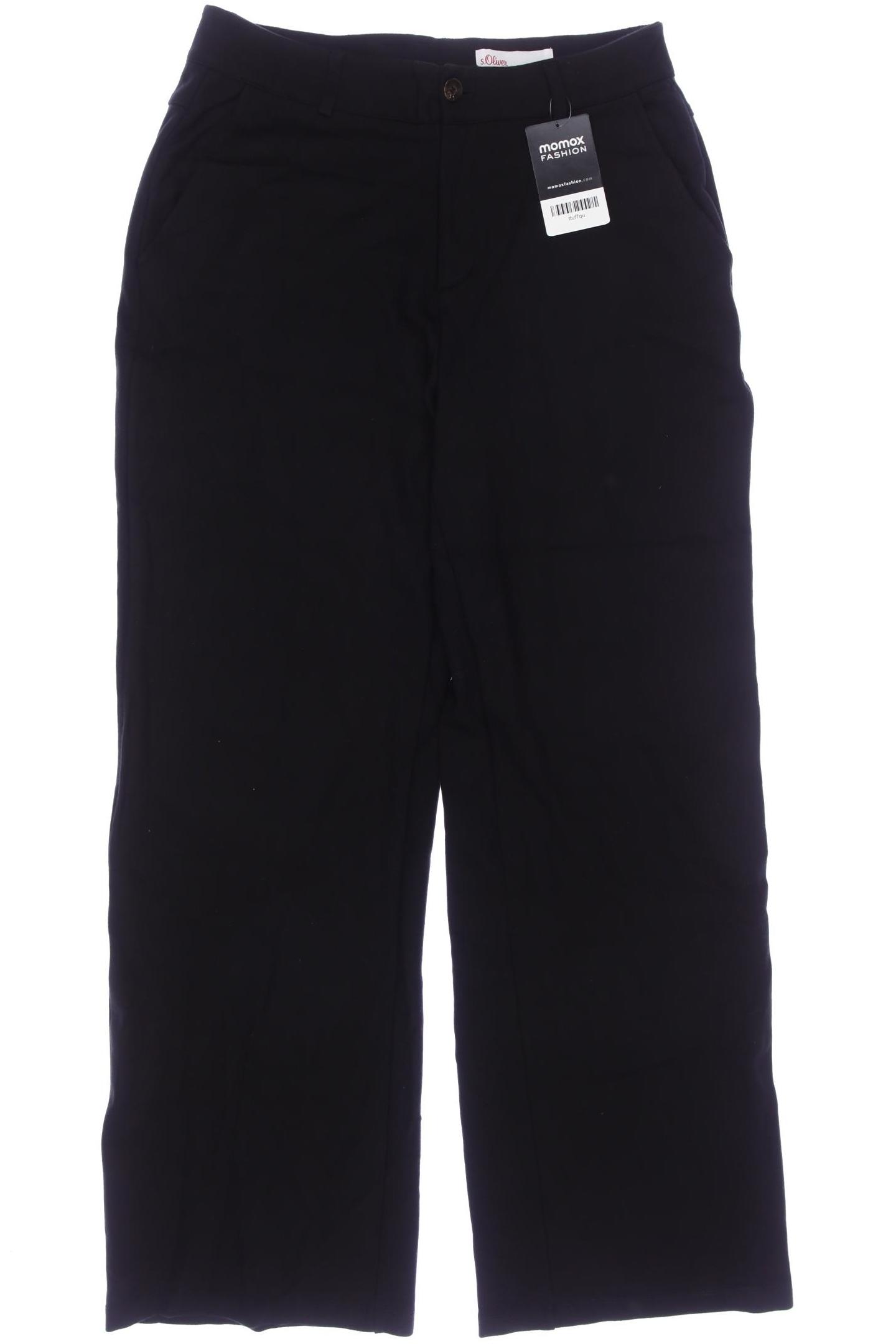 

s.Oliver Damen Stoffhose, schwarz, Gr. 38