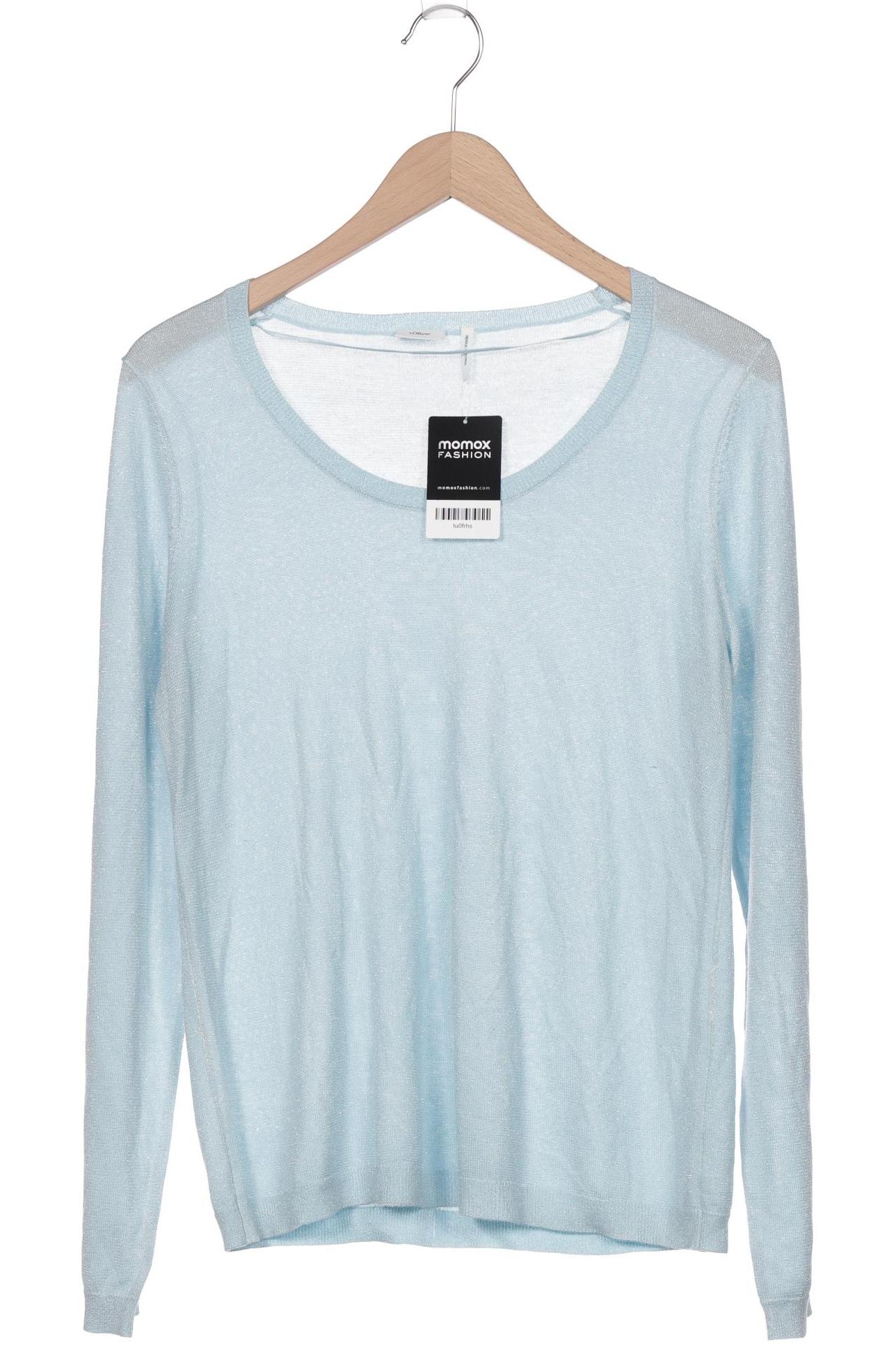 

s.Oliver Damen Pullover, hellblau