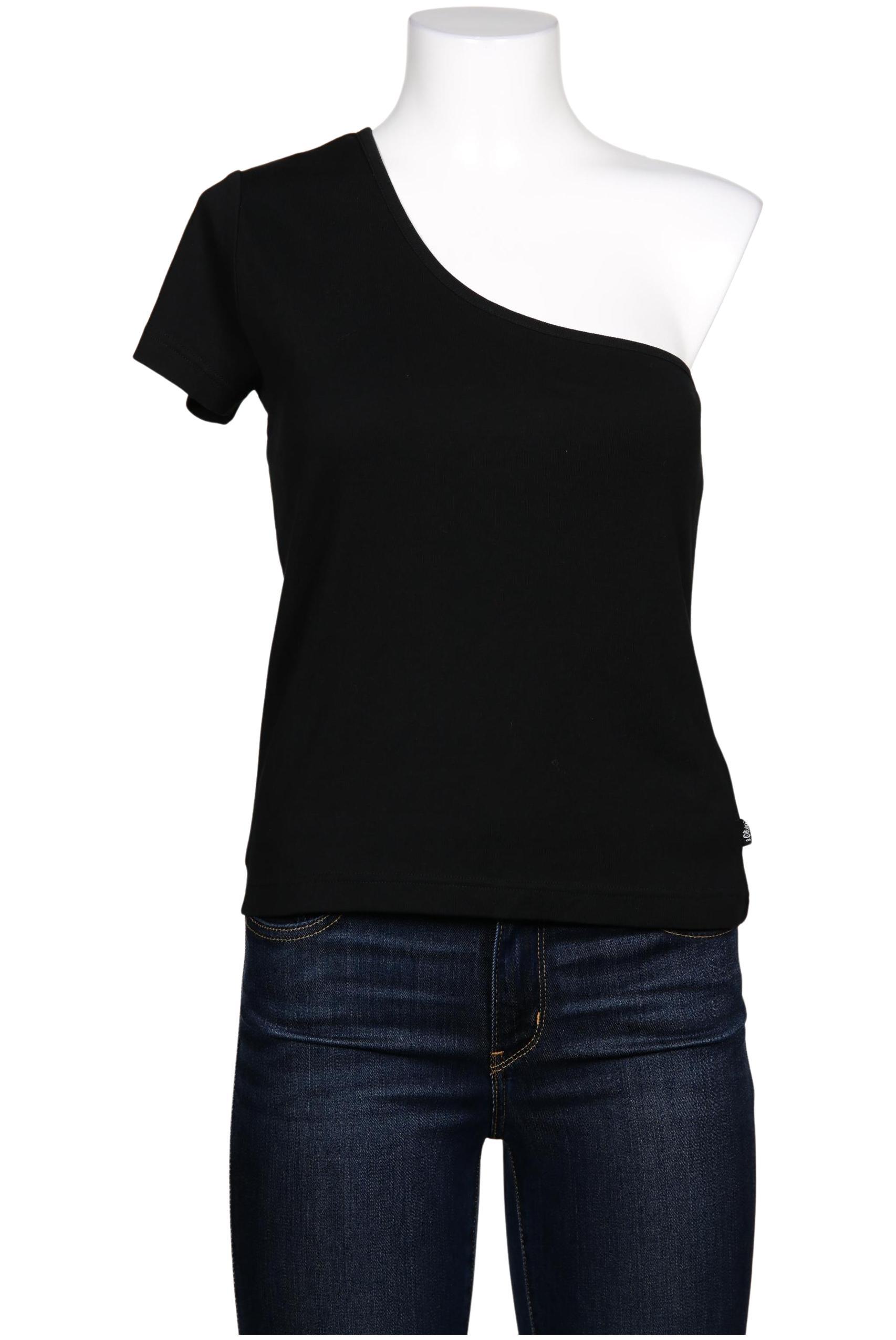 

s.Oliver Damen T-Shirt, schwarz, Gr. 40