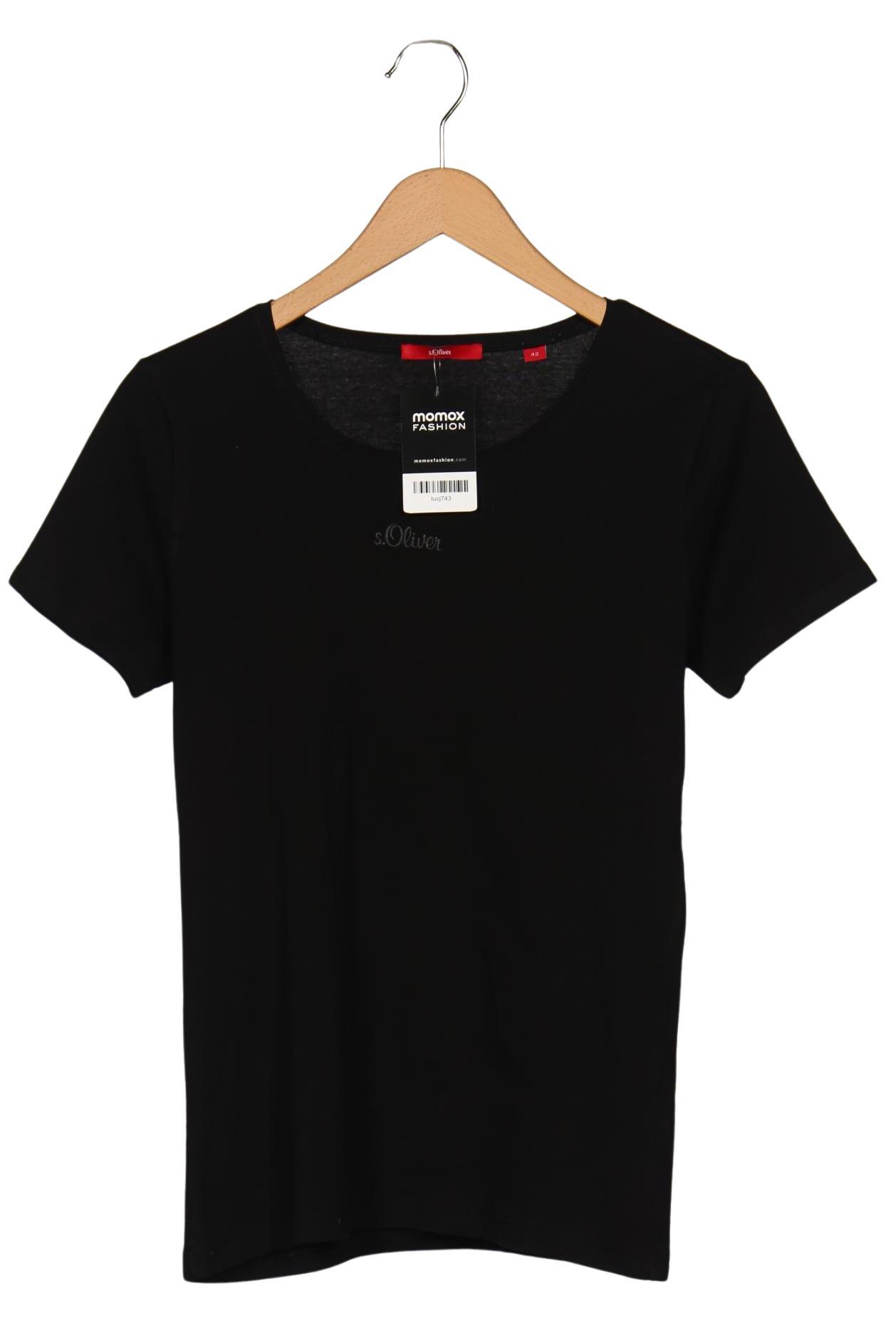 Thumbnail - s.Oliver Damen T-Shirt, schwarz, Gr. 42
