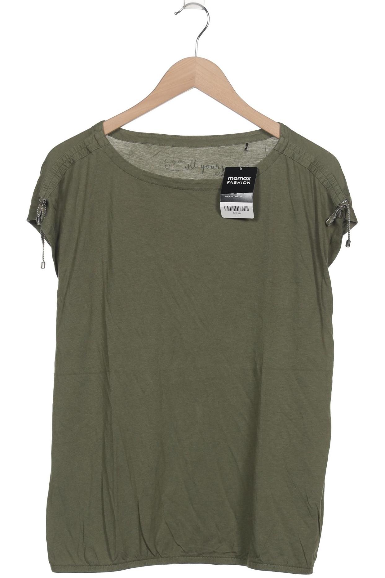 

s.Oliver Damen T-Shirt, grün, Gr. 42