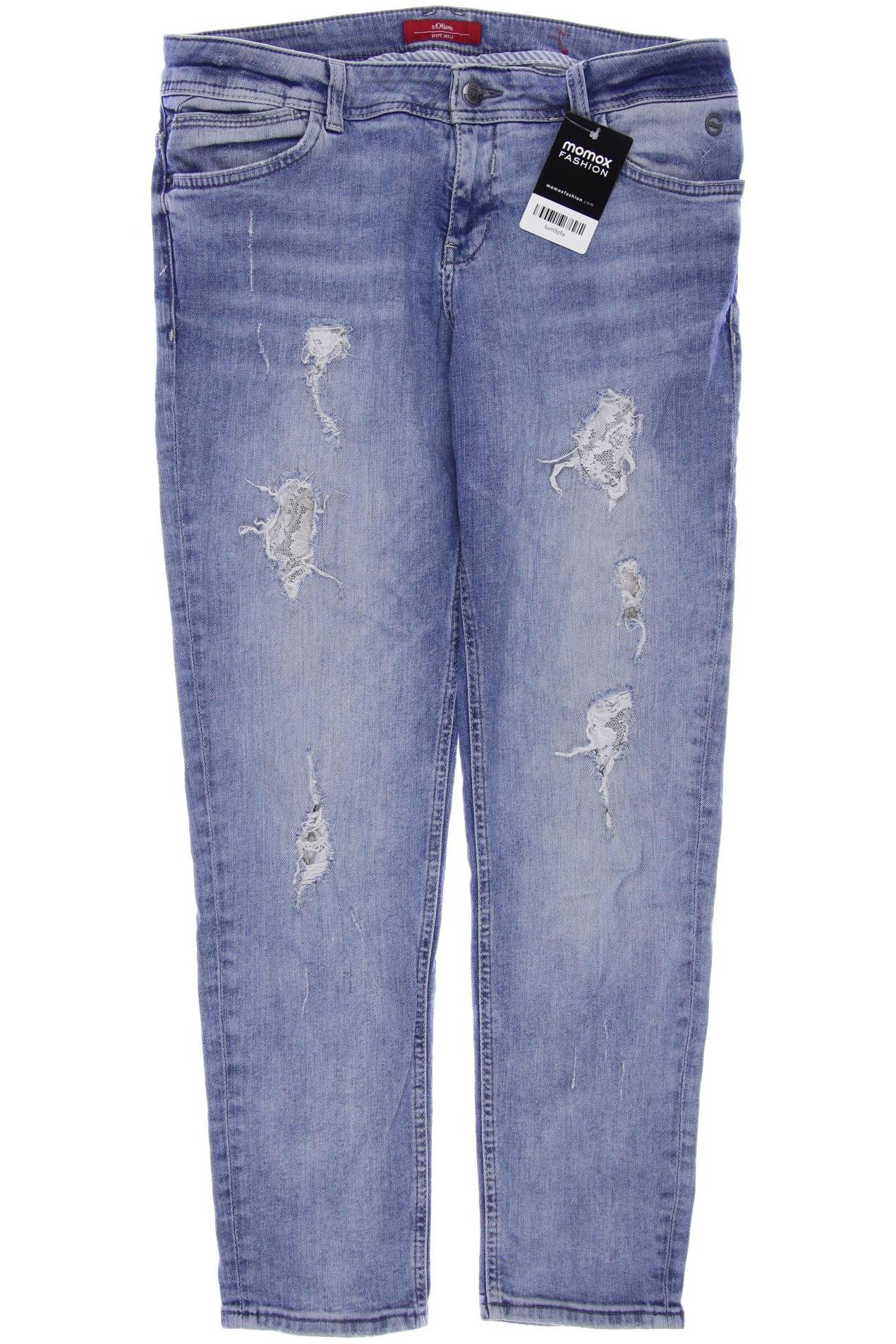 

s.Oliver Damen Jeans, blau