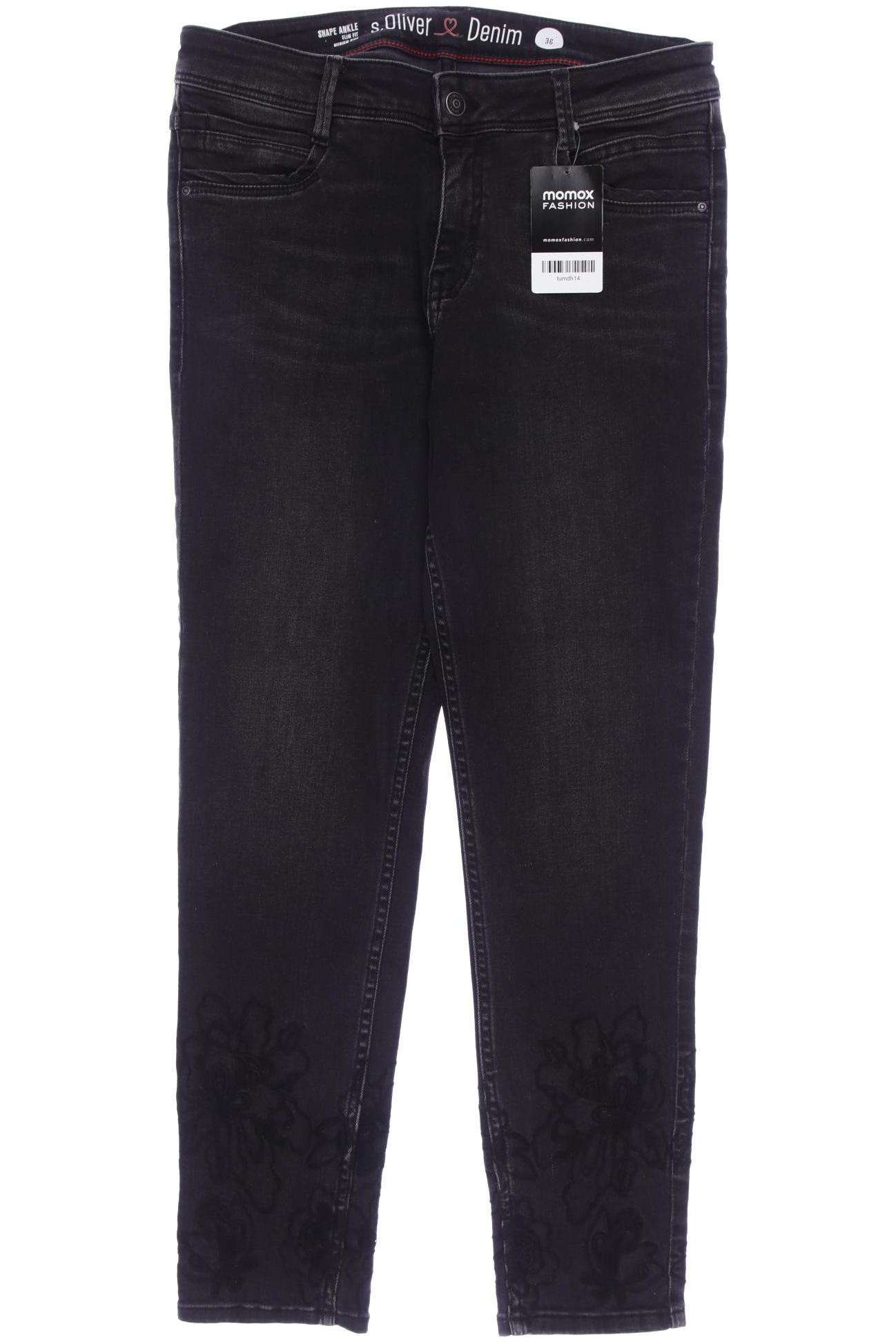 

s.Oliver Damen Jeans, schwarz, Gr. 36