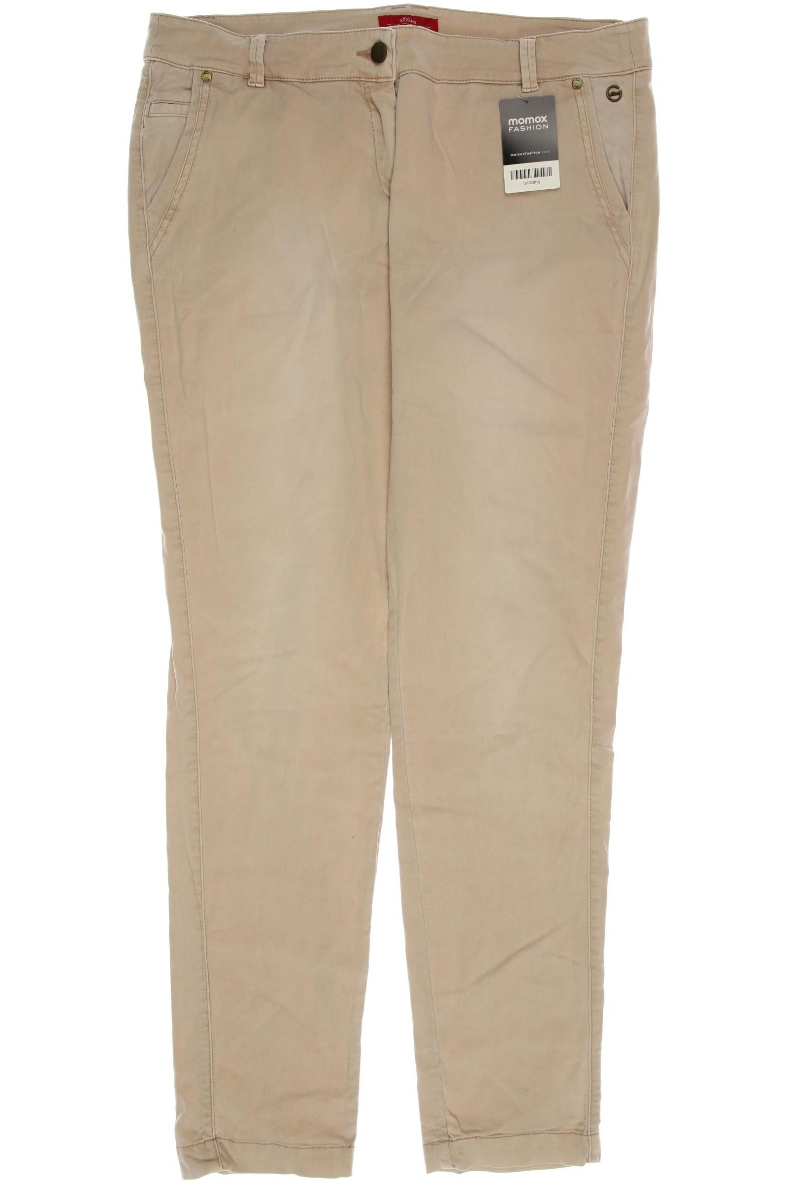 

s.Oliver Damen Stoffhose, beige