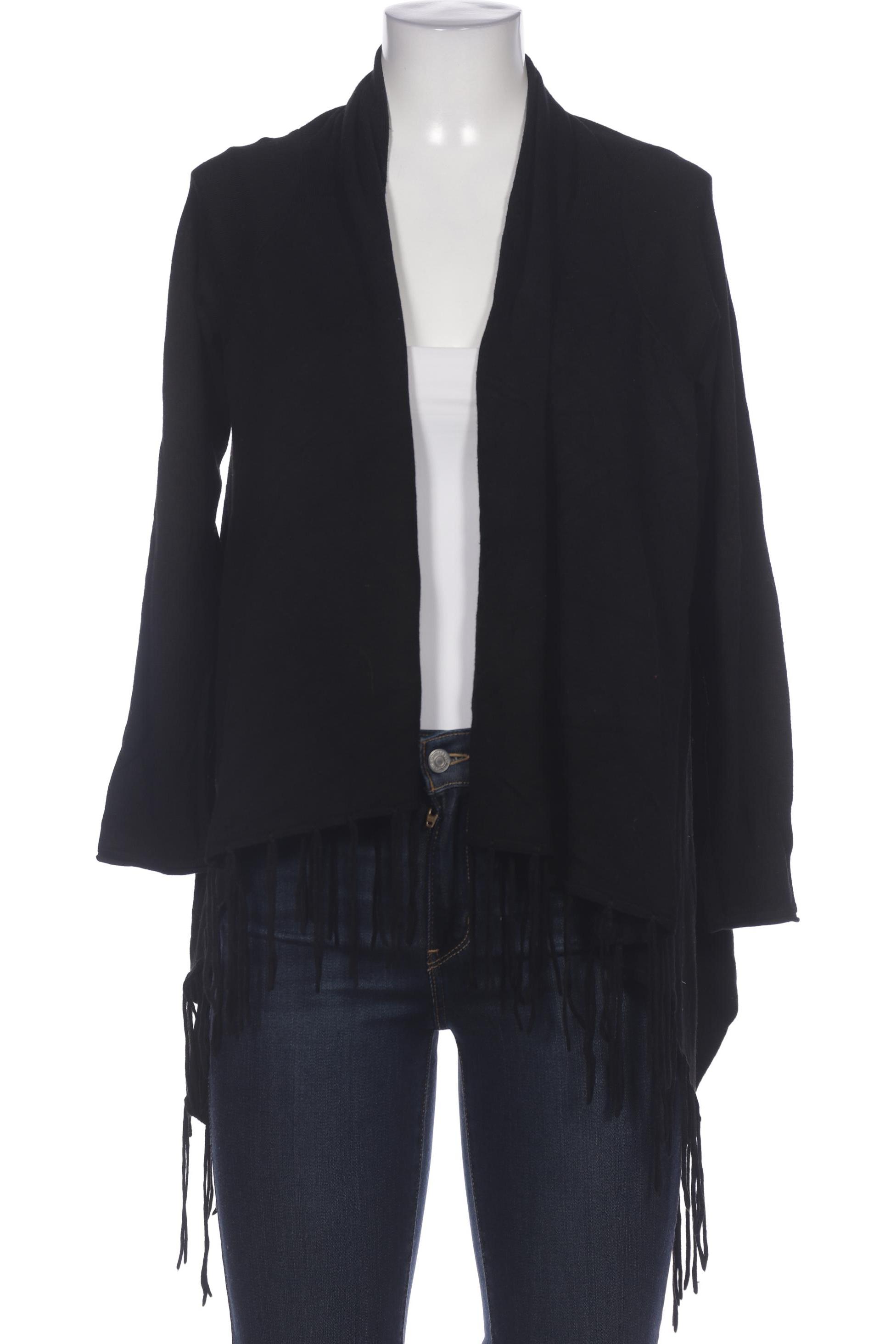 

s.Oliver Damen Strickjacke, schwarz, Gr. 38