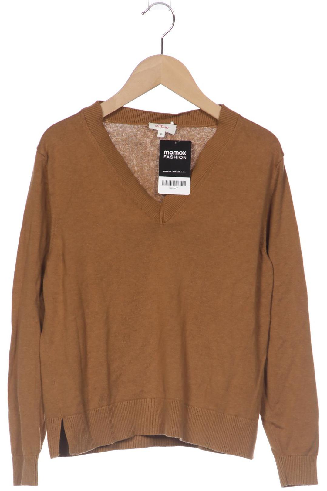 

s.Oliver Damen Pullover, braun, Gr. 36