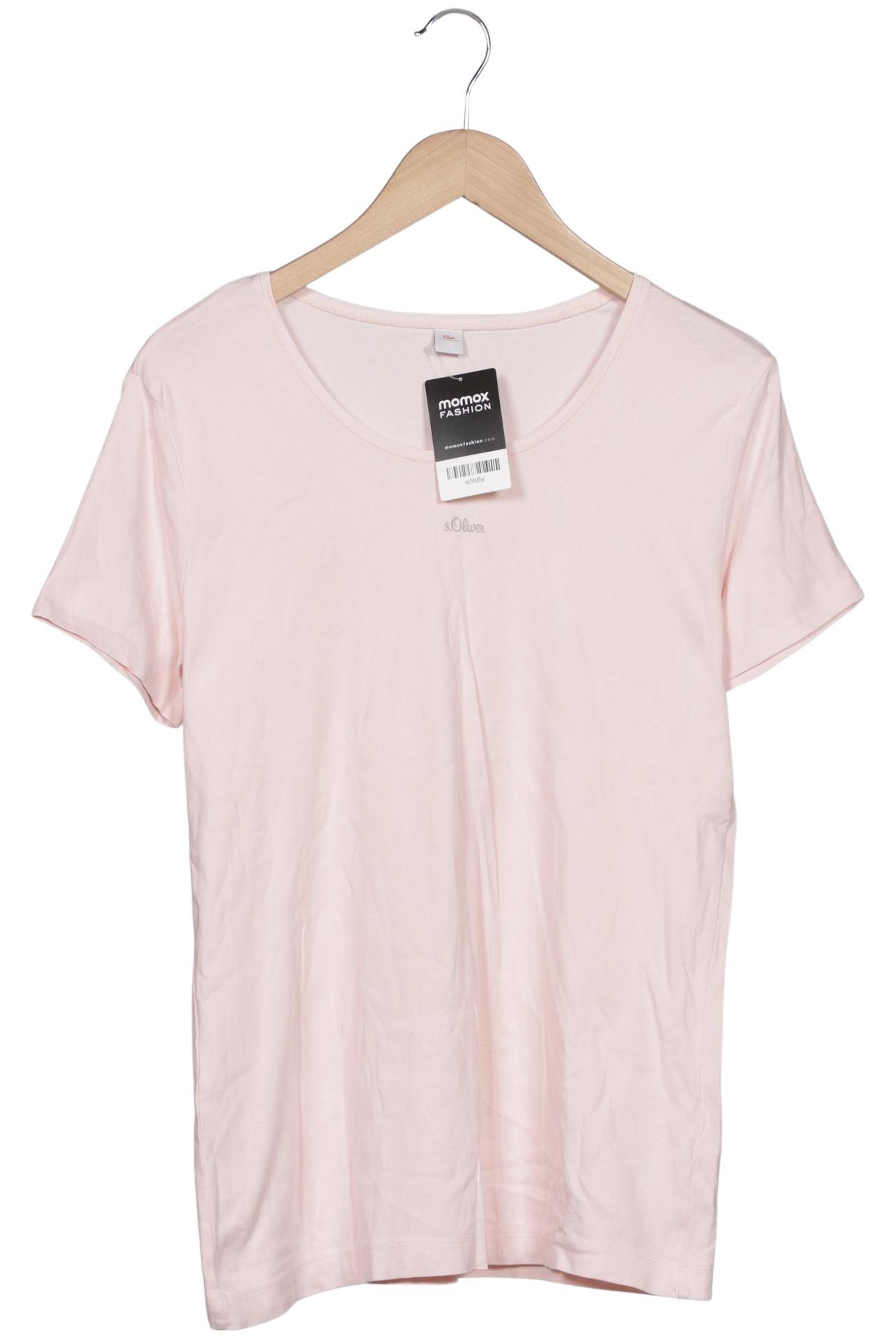 

s.Oliver Damen T-Shirt, pink, Gr. 46