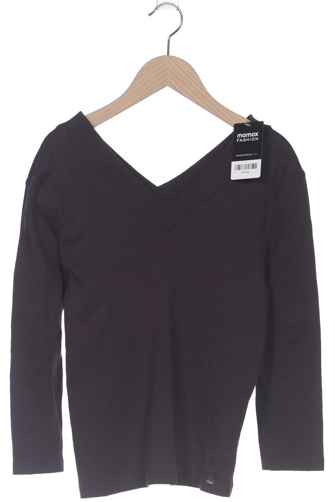 

s.Oliver Damen Langarmshirt, bordeaux, Gr. 38