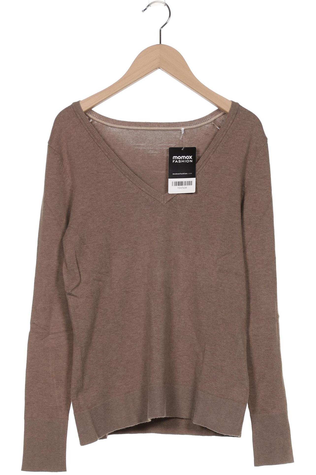 

s.Oliver Damen Pullover, beige, Gr. 36