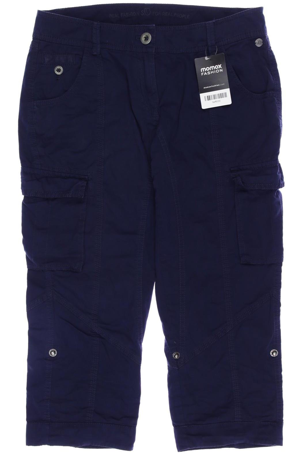

s.Oliver Damen Shorts, marineblau