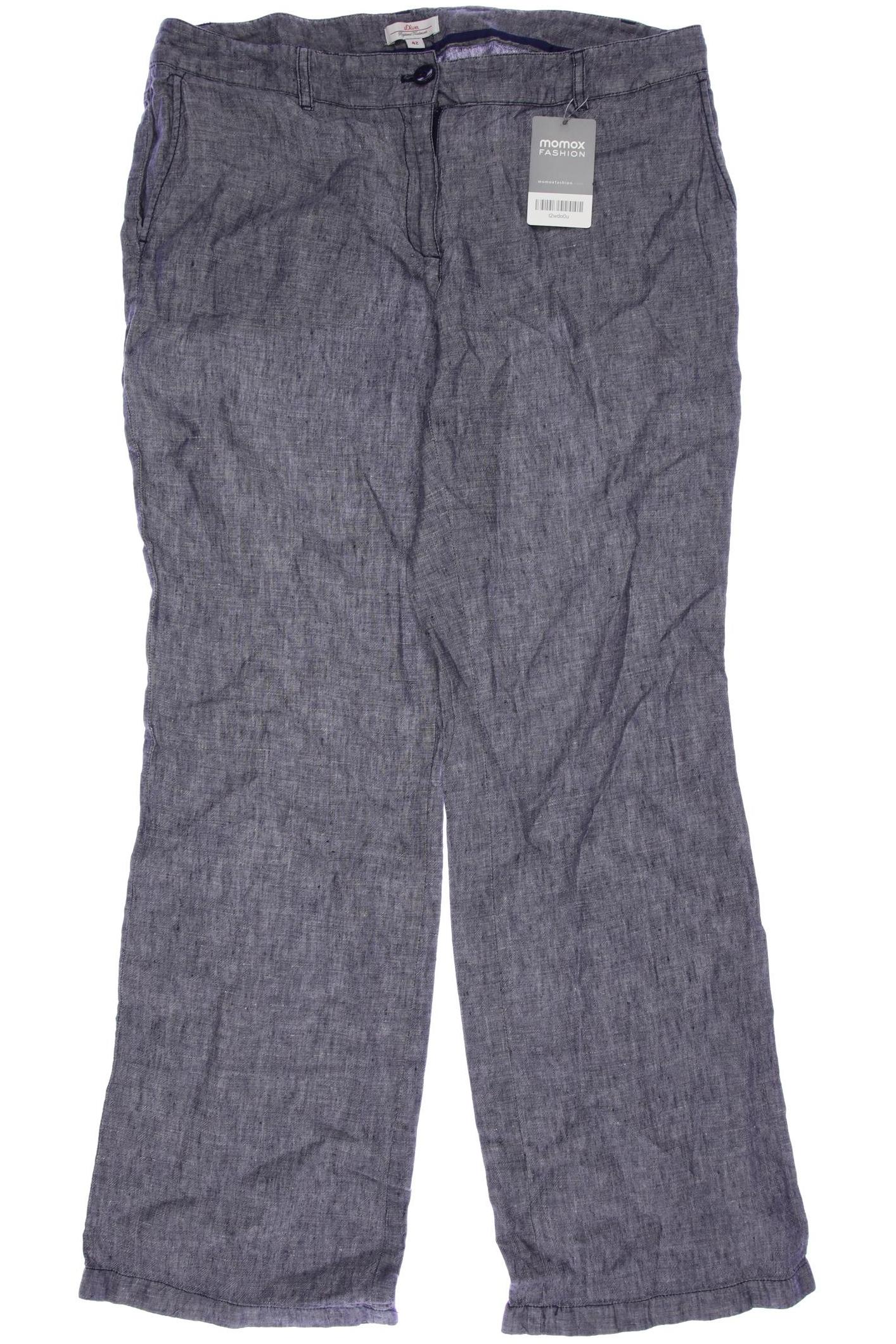 

s.Oliver Damen Stoffhose, blau, Gr. 42