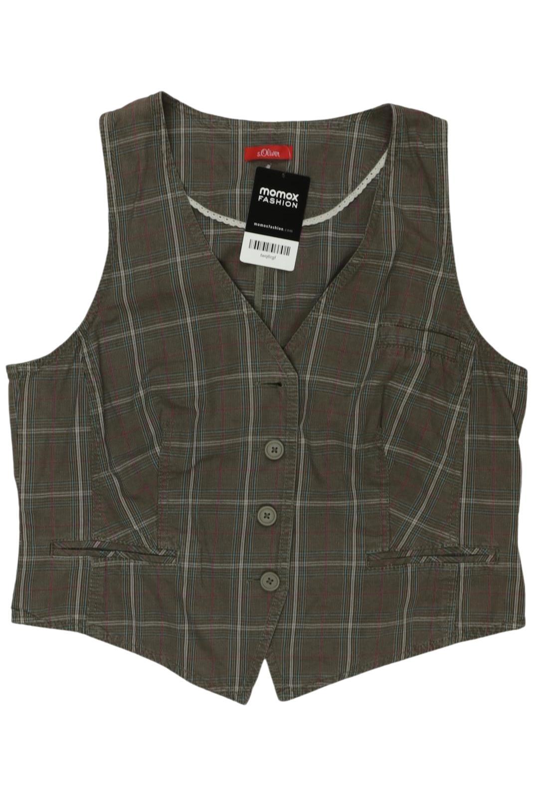 

s.Oliver Damen Weste, grün, Gr. 44