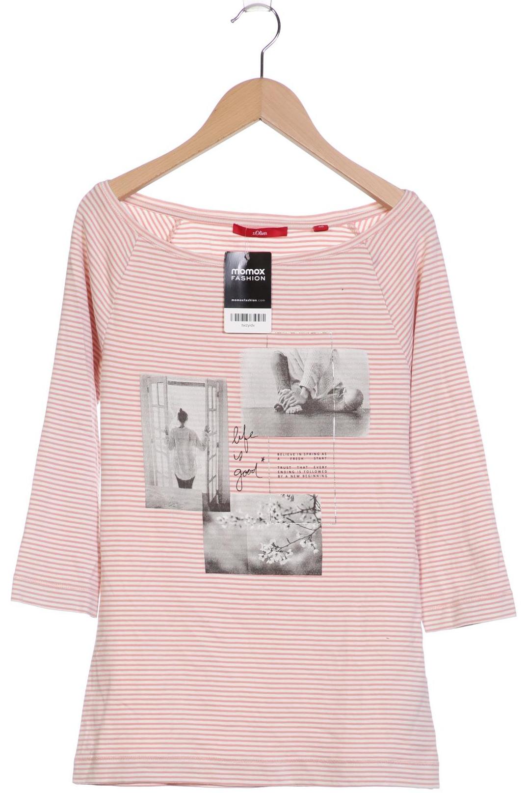 

s.Oliver Damen Langarmshirt, pink, Gr. 40