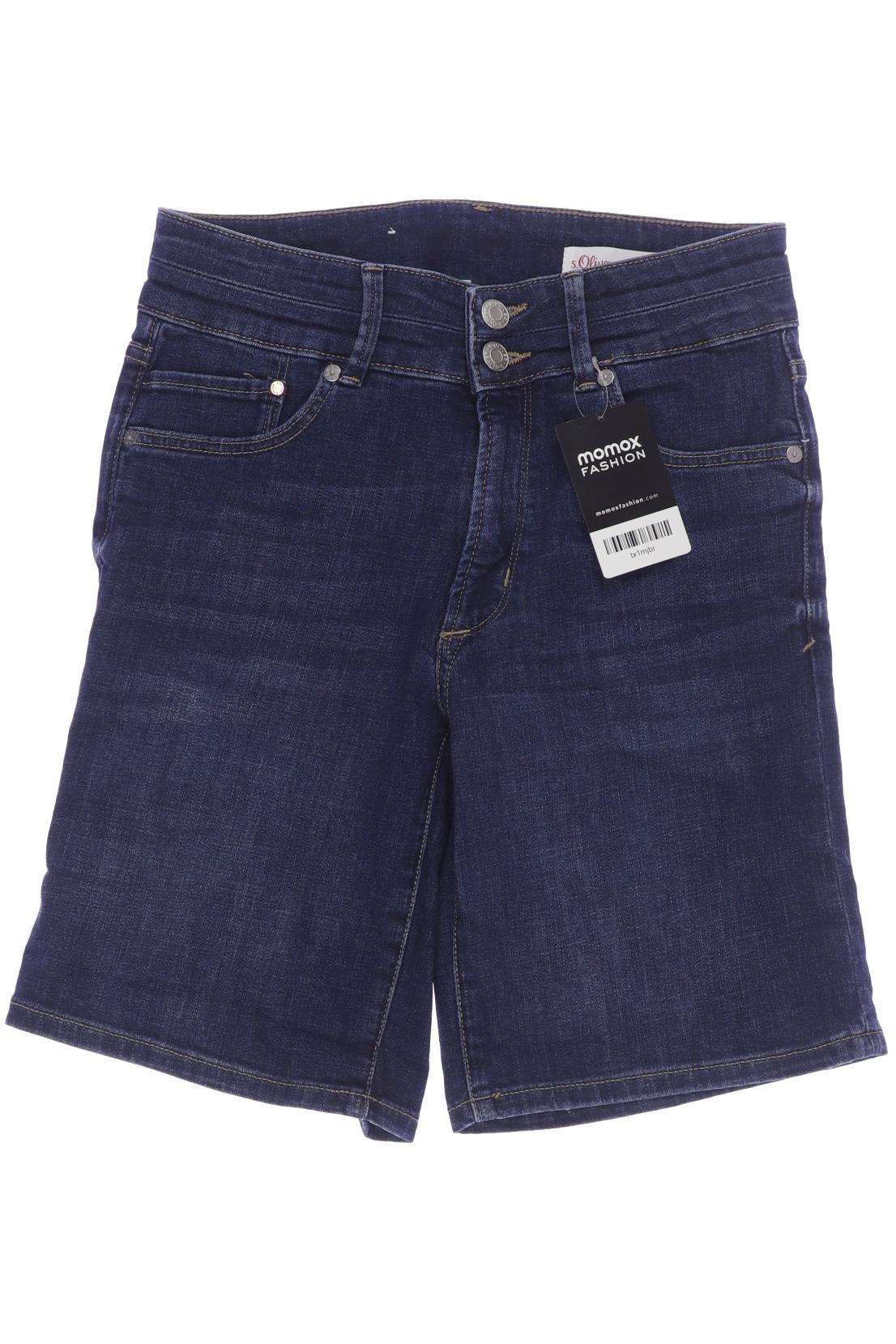 

s.Oliver Damen Shorts, blau, Gr. 34