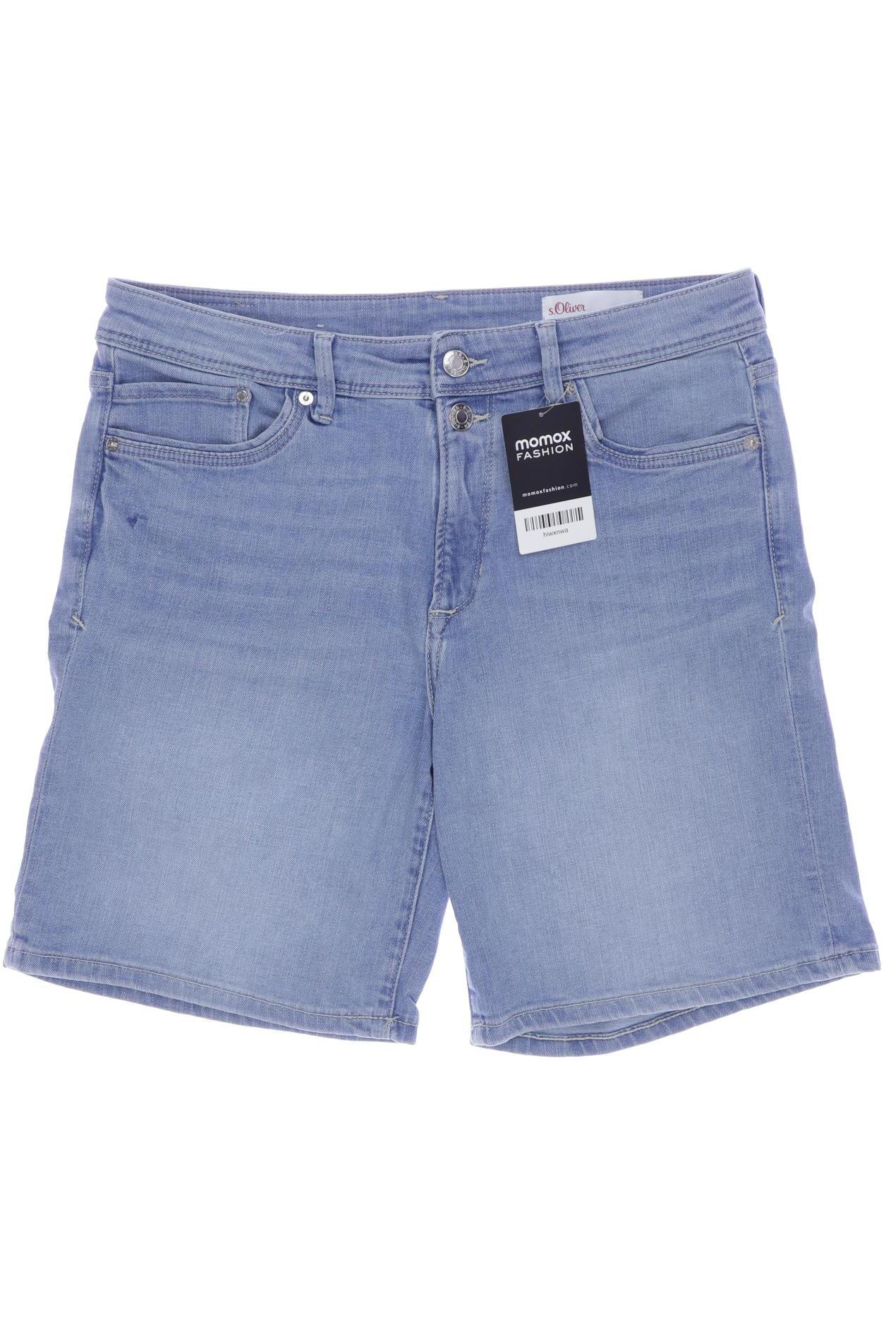 

s.Oliver Damen Shorts, blau, Gr. 38