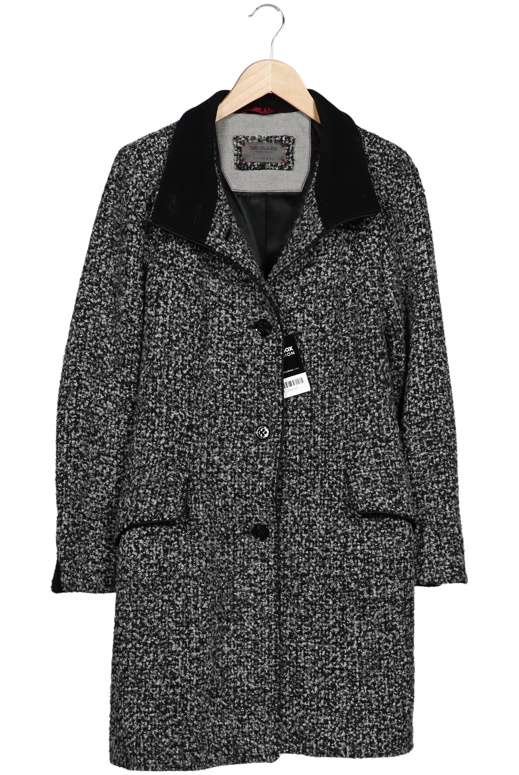 

s.Oliver Damen Mantel, grau, Gr. 38
