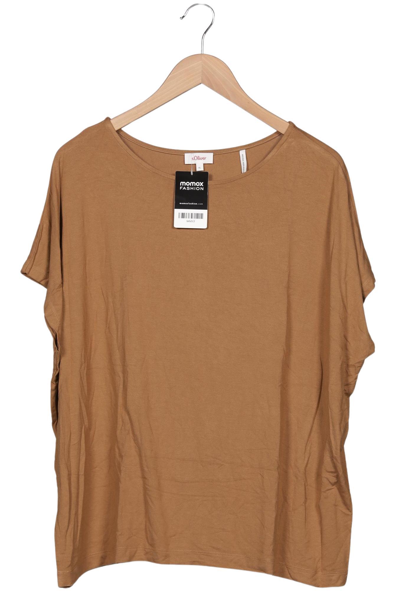 

s.Oliver Damen T-Shirt, beige, Gr. 44