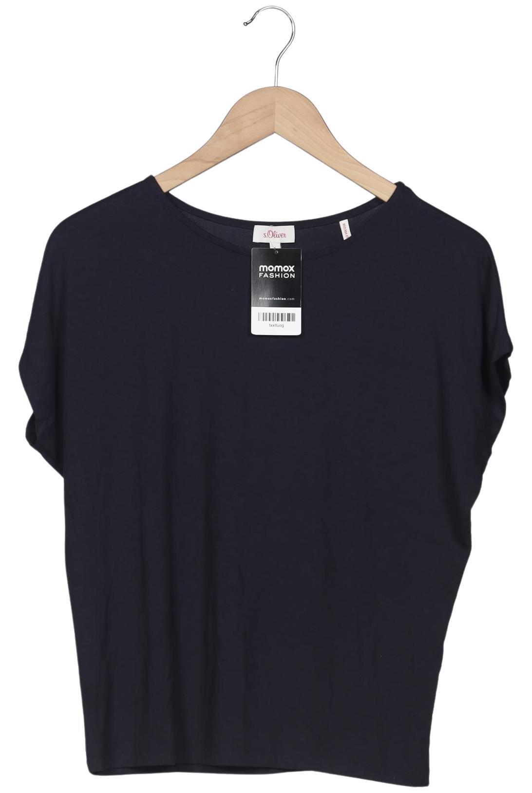 

s.Oliver Damen T-Shirt, marineblau, Gr. 36
