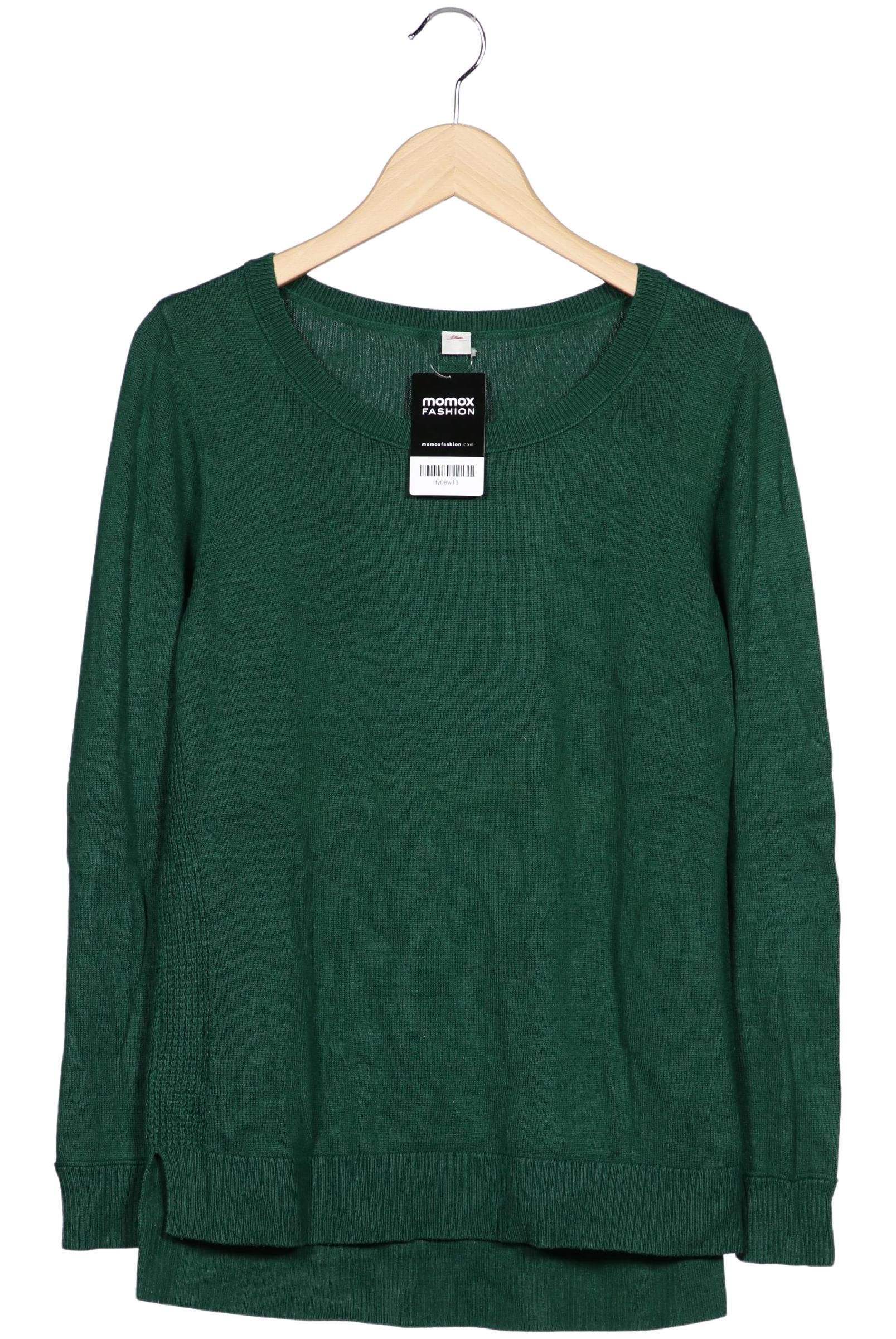 

s.Oliver Damen Pullover, grün, Gr. 42