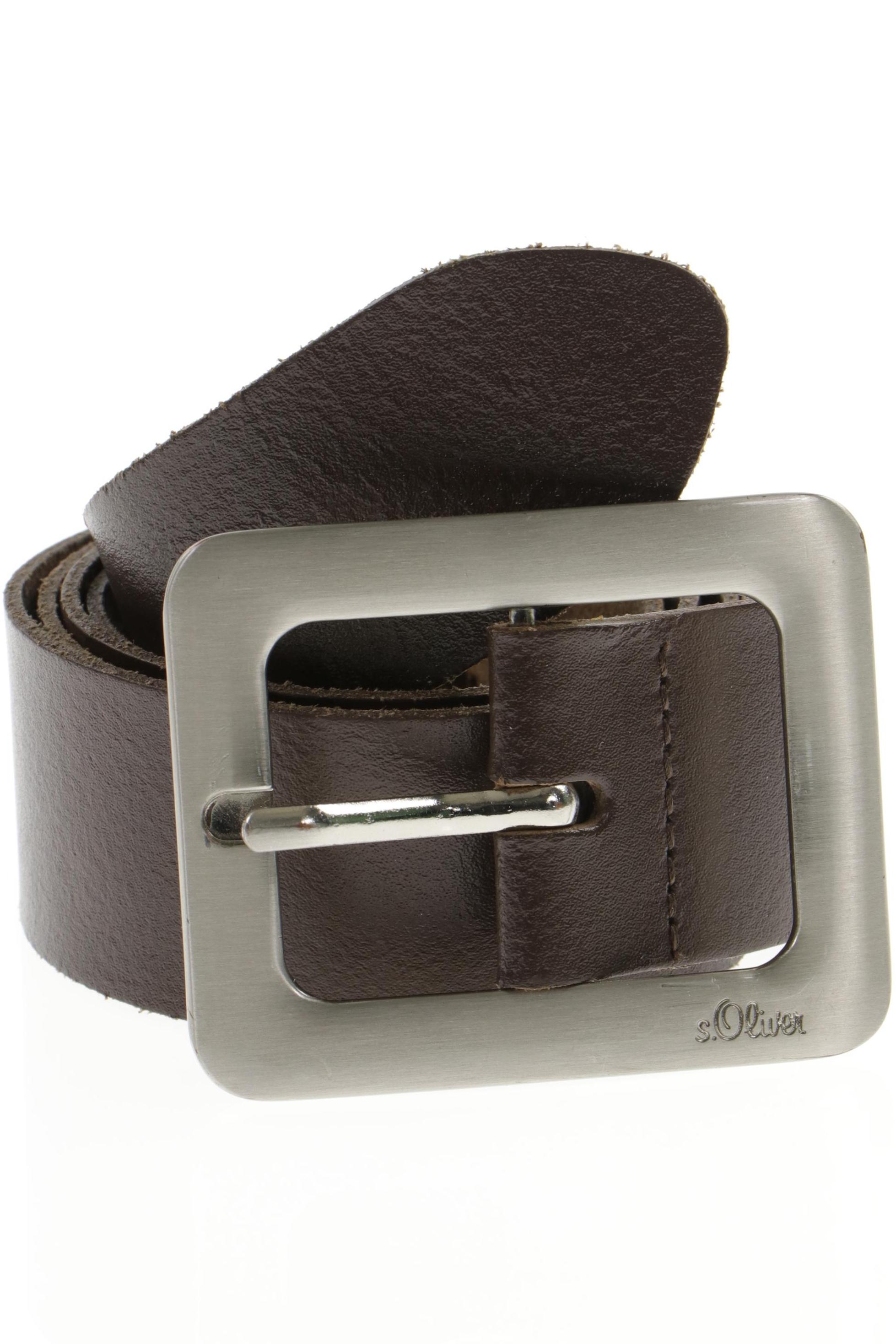 

s.Oliver Damen Gürtel, braun, Gr. 100