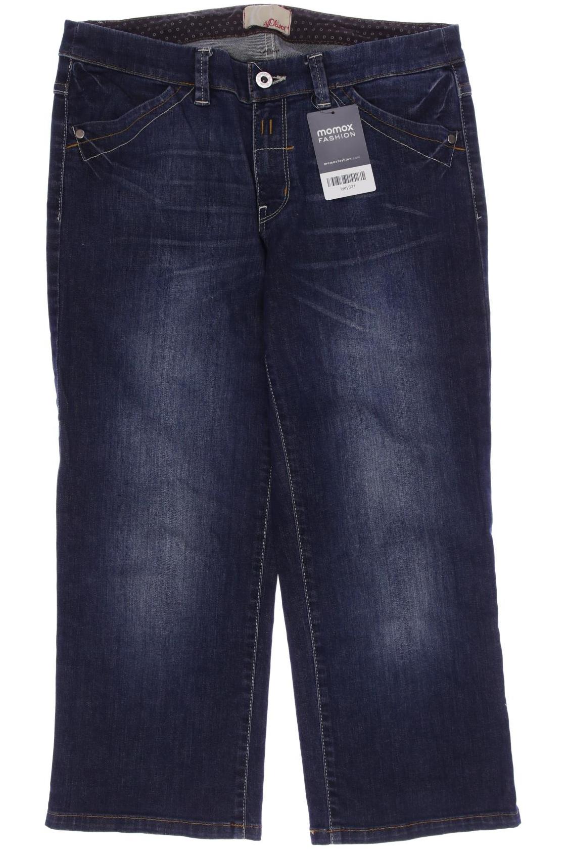 

s.Oliver Damen Jeans, marineblau