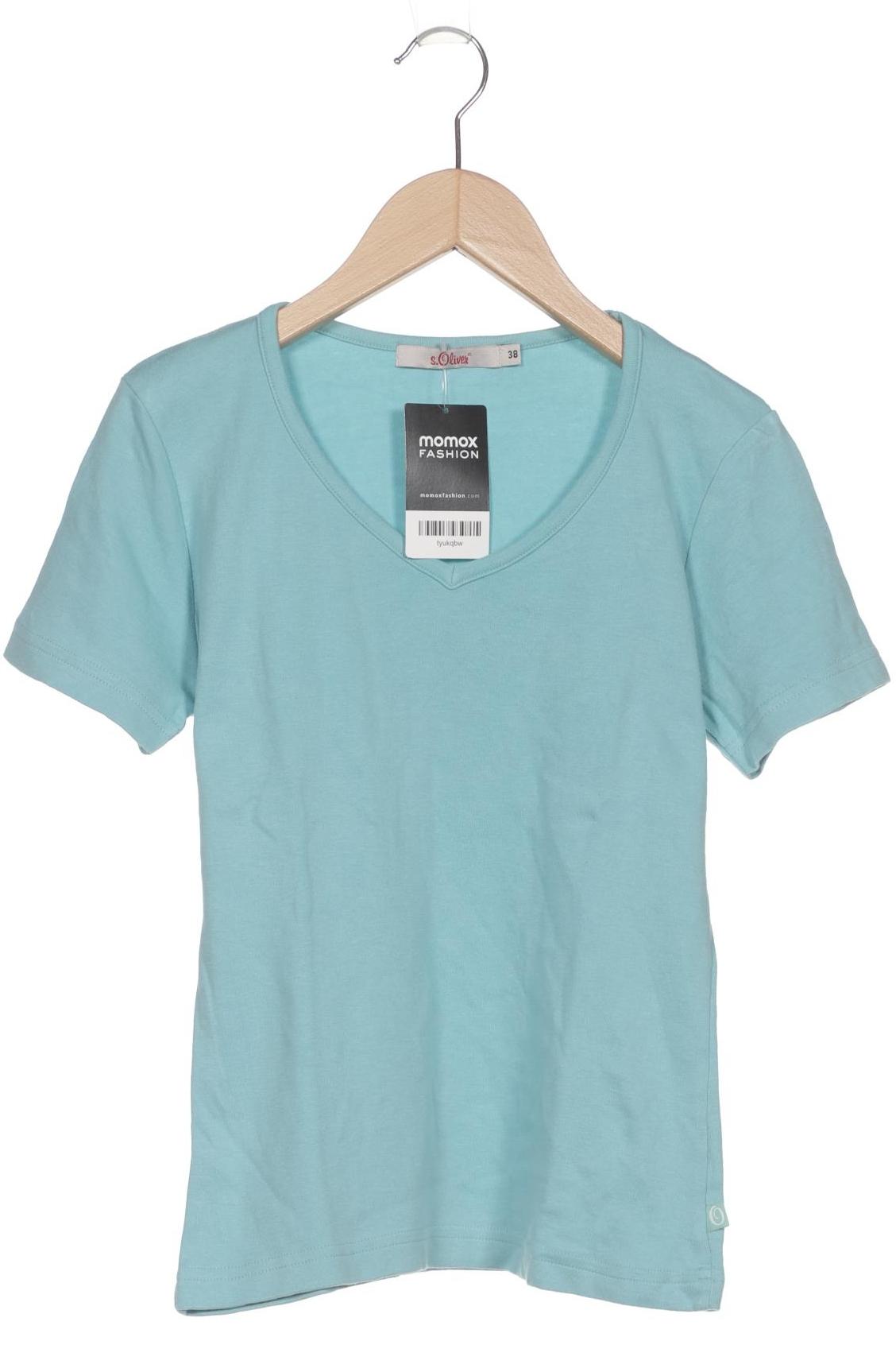

s.Oliver Damen T-Shirt, hellblau, Gr. 38