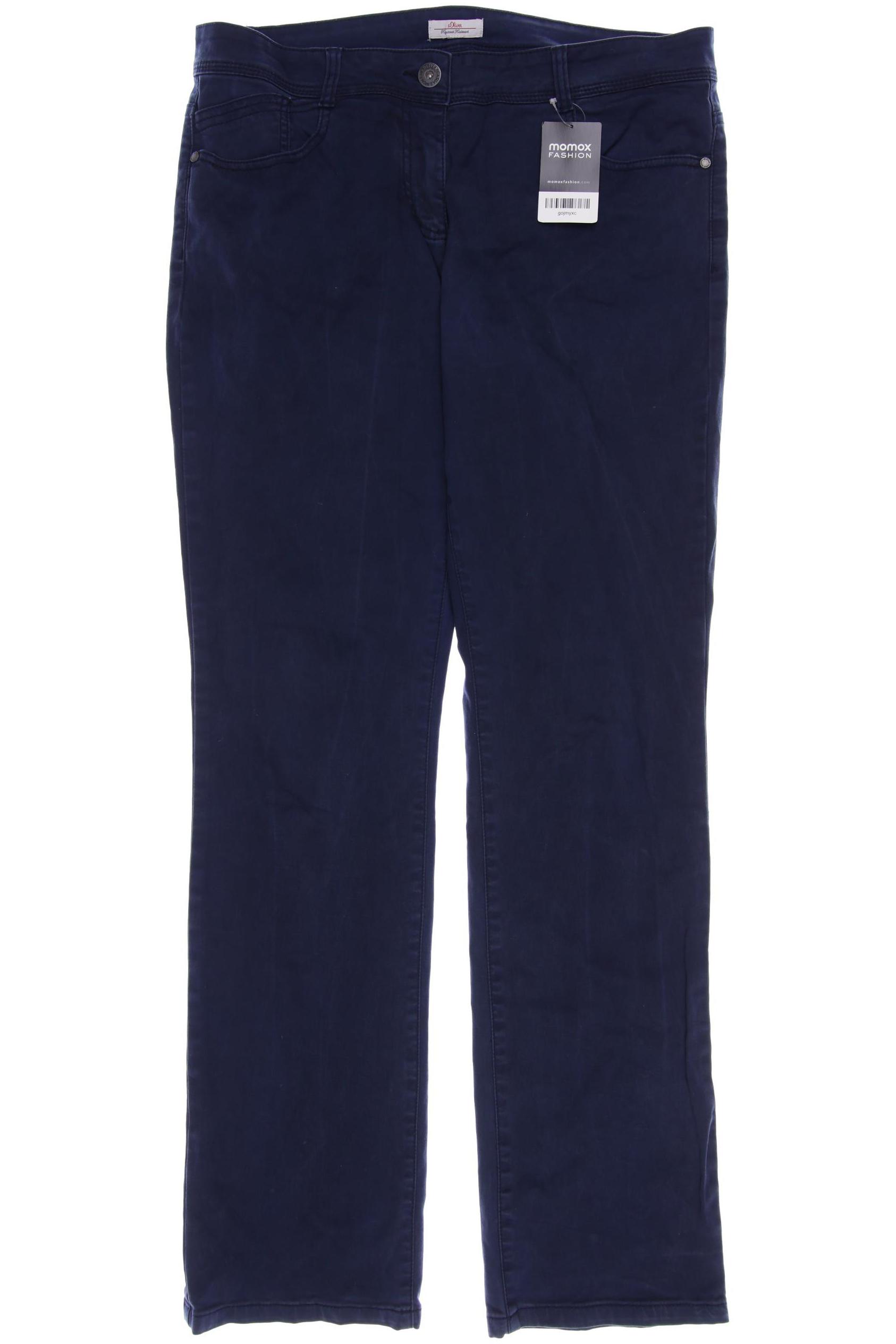 

s.Oliver Damen Stoffhose, blau, Gr. 42